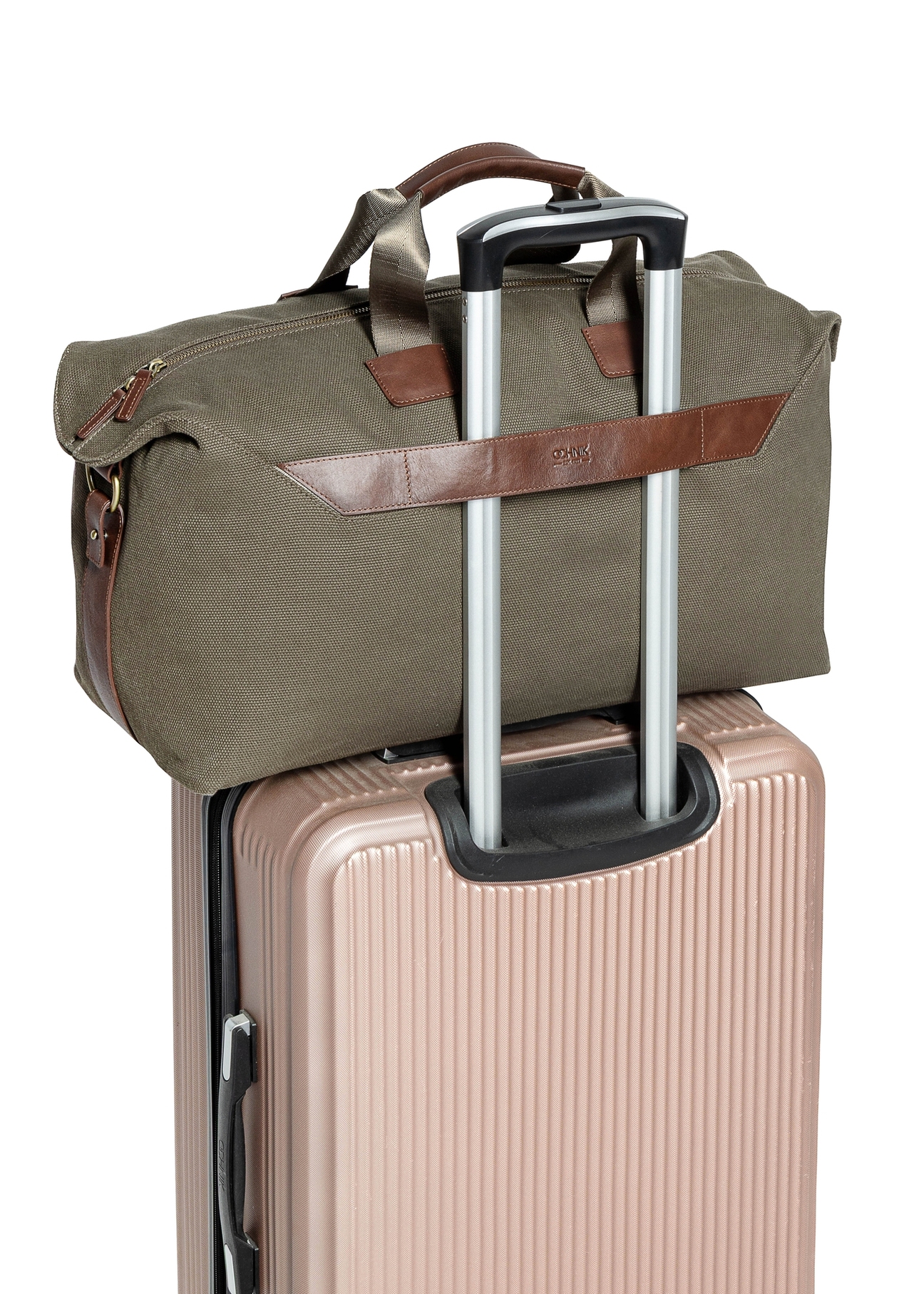 Cestovná taška v khaki farbe TORMN-0372-55(Z25)