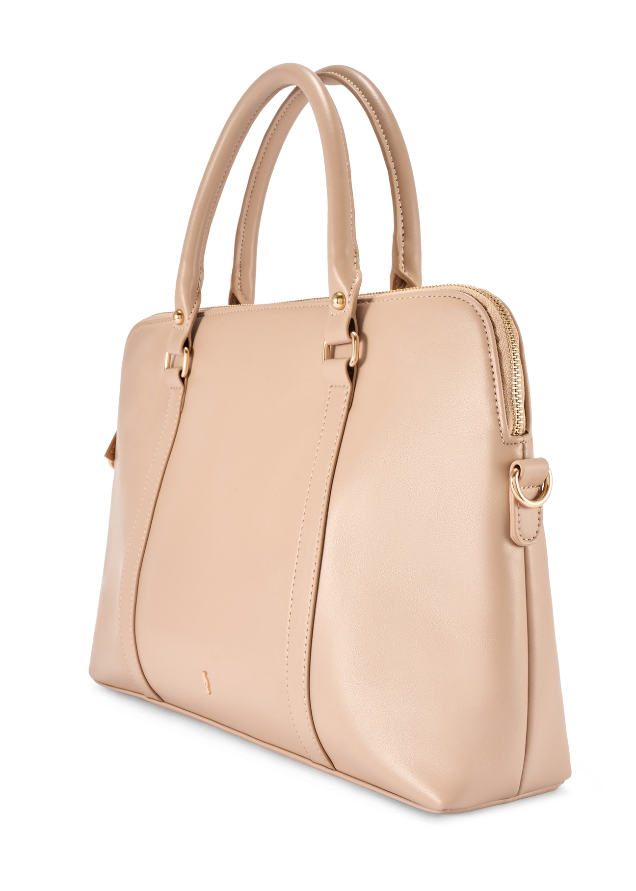 Béžová dámska taška na notebook TOREC-1130-1A(W26)