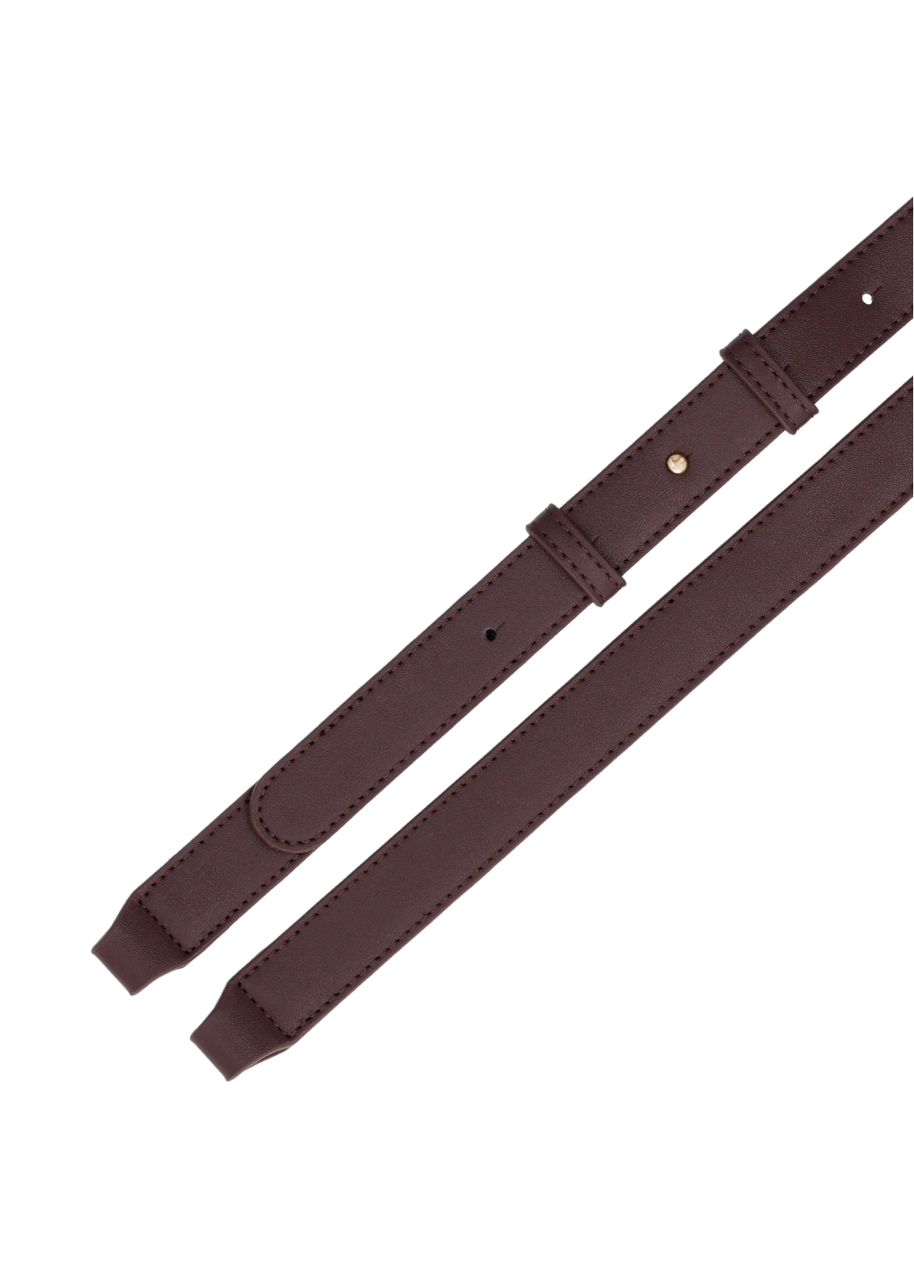 Malá dámska kabelka v khaki farbe TOREC-0882-8D(W27), pohľad na produkt s popruhom na bielom pozadí.