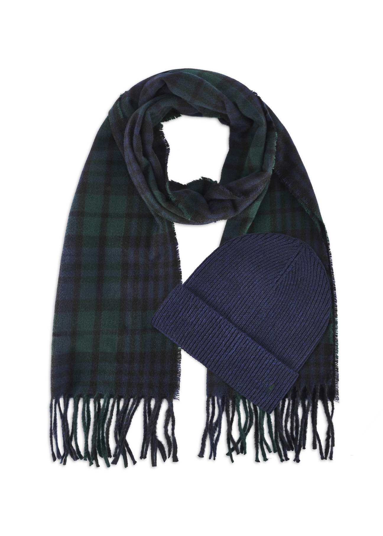 Pánska súprava klobúk a šál  ZESTM-0007-69(Z25)