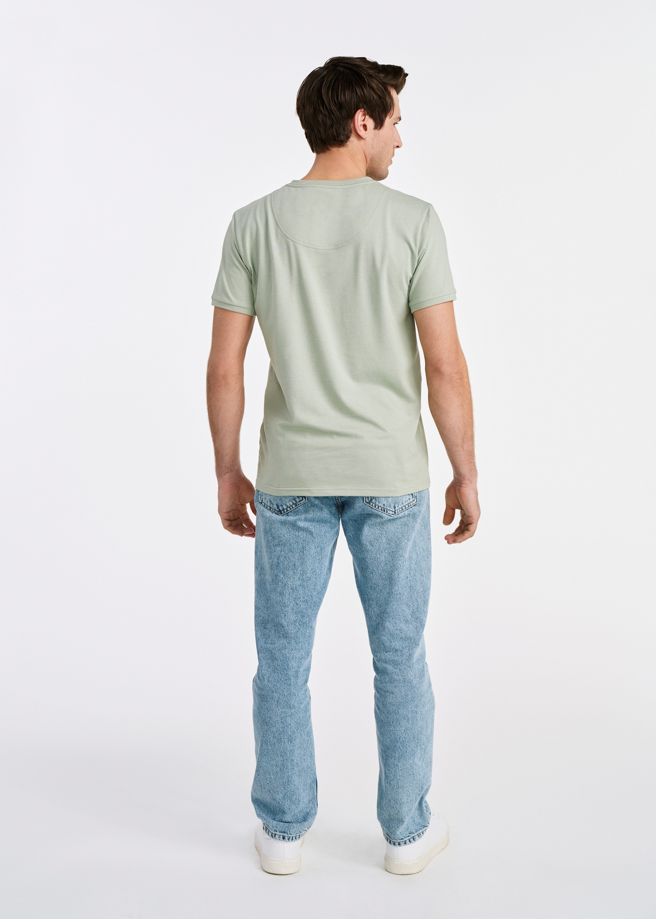 Mint basic pánske tričko s logom TSHMT-0088-50(W25)-03