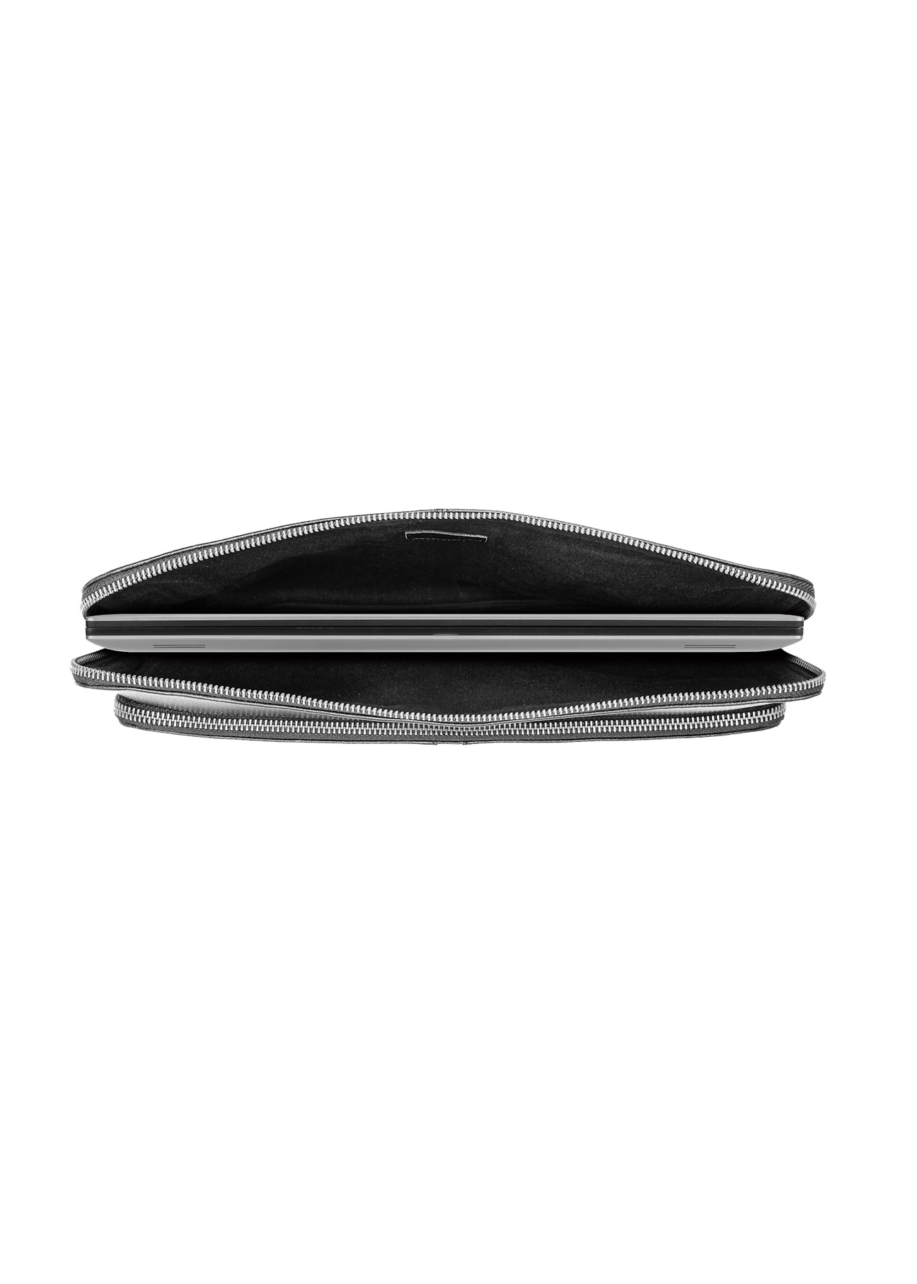 Čierna kožená aktovka na notebook TORMS-0455-99 (W25)