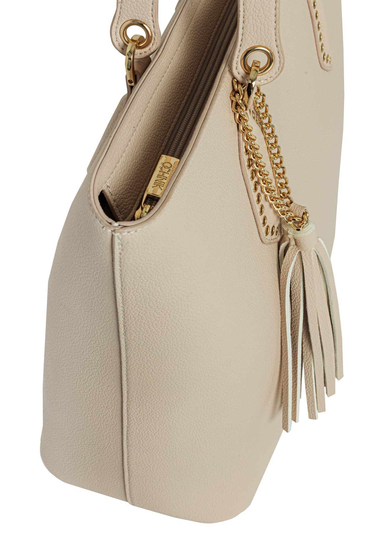 Krémová dámska shopper taška TOREC-0905A-12(W25)-06