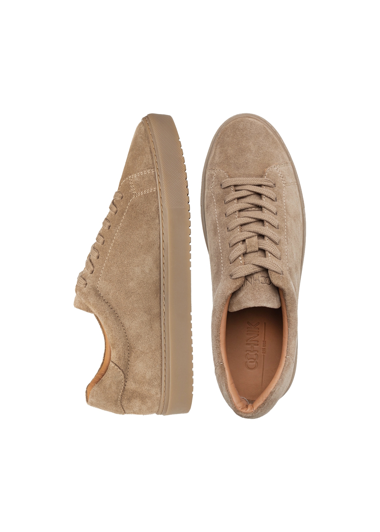 Pánske kožené topánky v chladnej béžovej farbe  BUTYM-0503A-1K(W26)