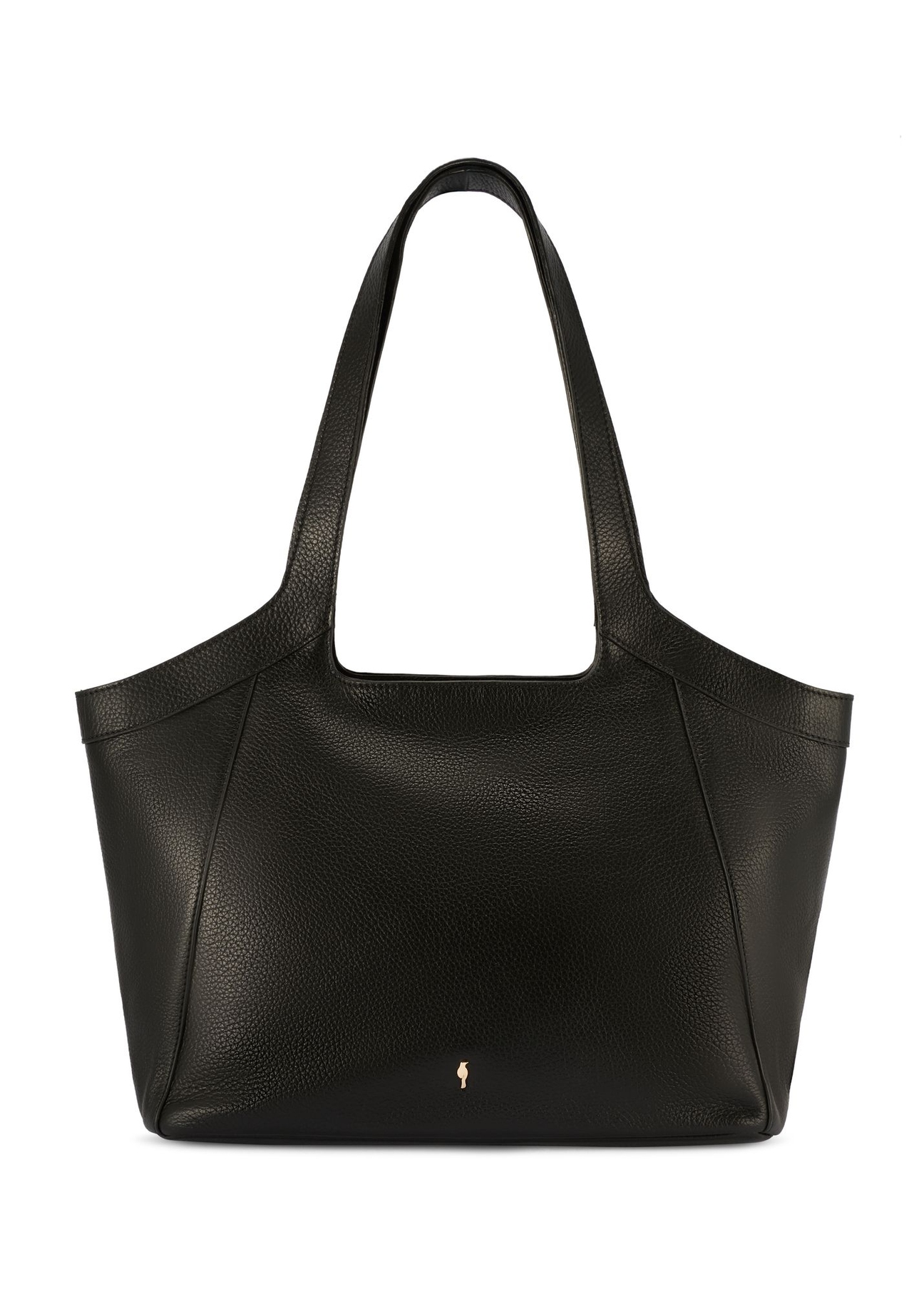 Veľká dámska kožená kabelka TORES-1205-9I(W26) - pohľad na produkt spredu, na bielom pozadí.