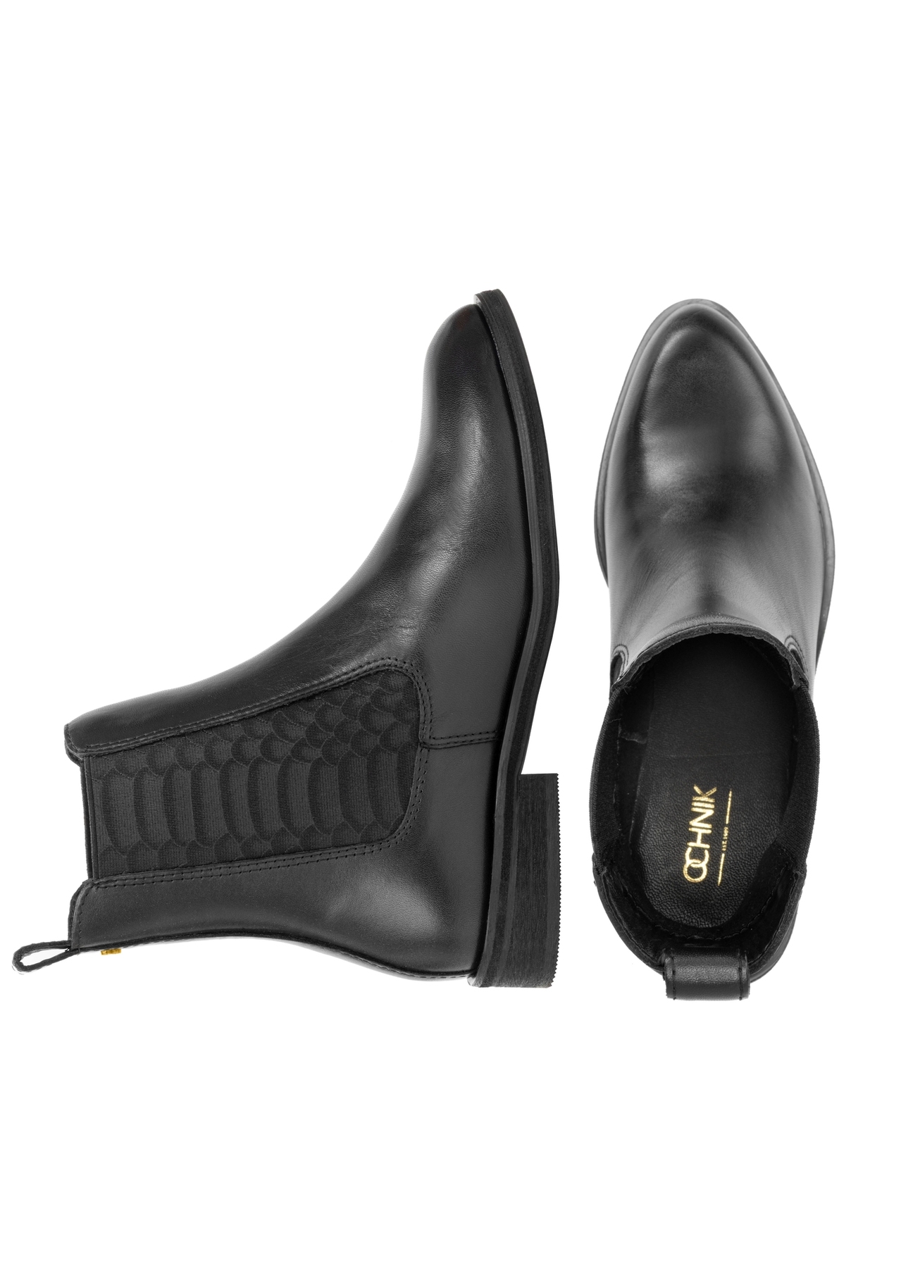 Kožené dámske Chelsea topánky  BUTYD-1203-99(Z25)