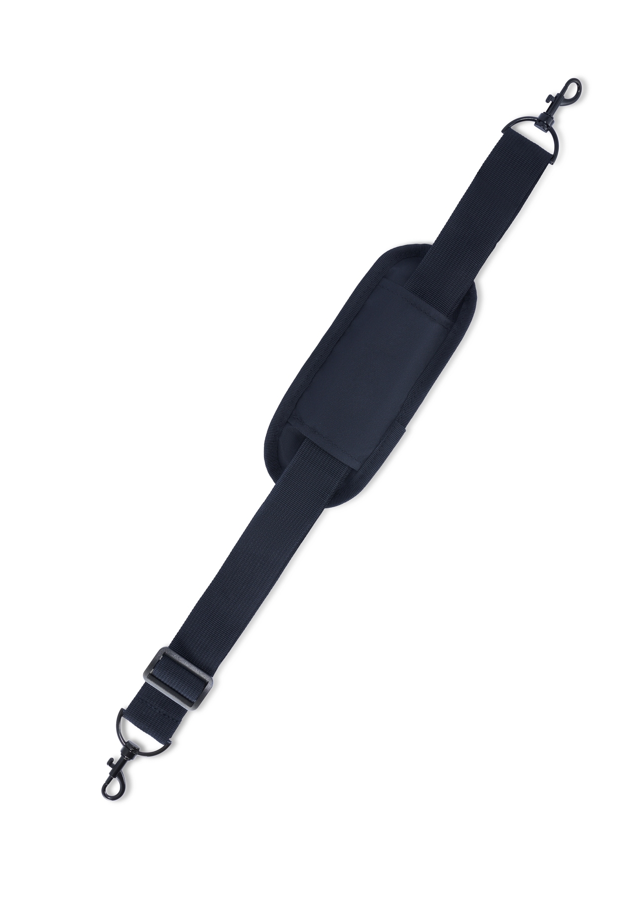 Námornícky modrý batoh v tvare lietadla PLCMN-0017-69(Z25), pohľad na odnímateľný popruh produktu na bielom pozadí.