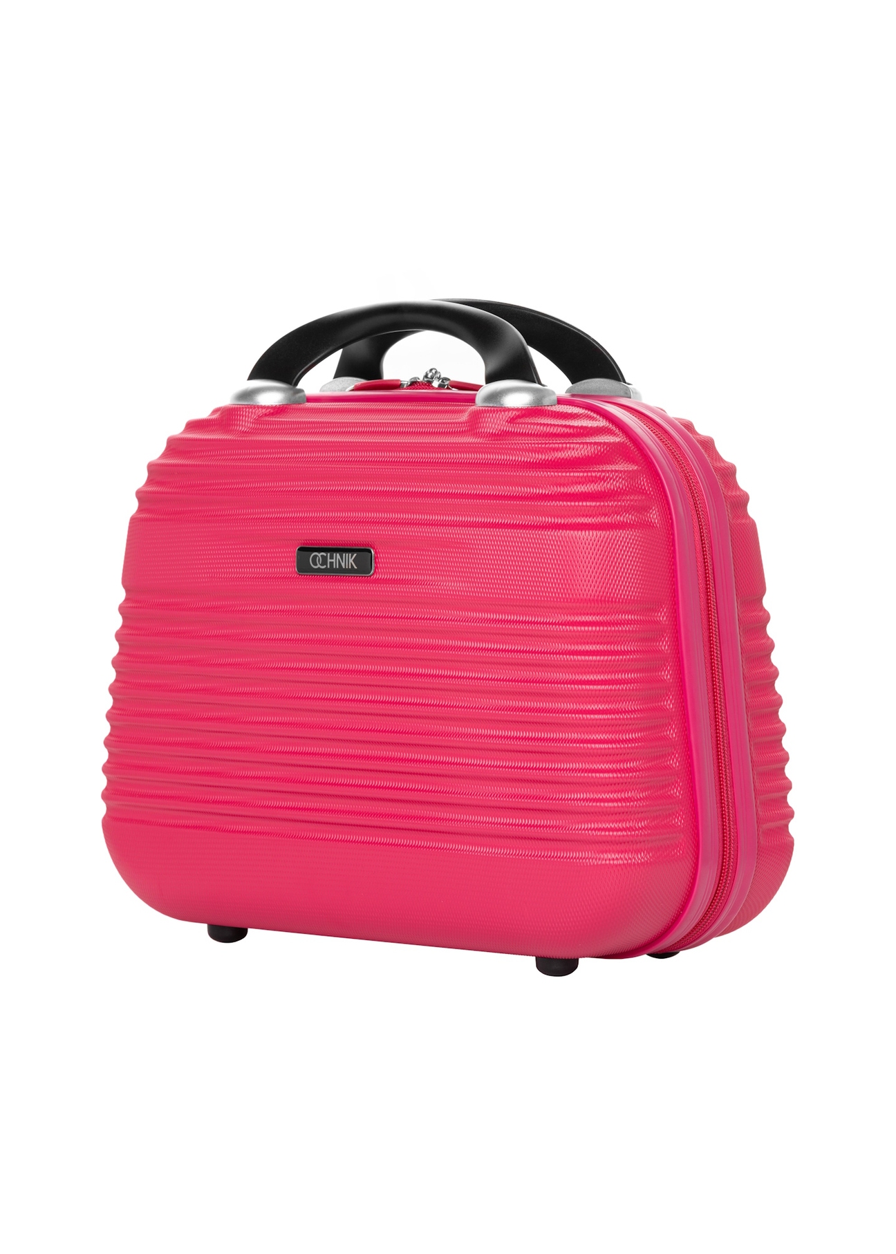 Cestovná kozmetická taška WALAB-0040-5E-14(W26), diagonálny pohľad na produkt na bielom pozadí.