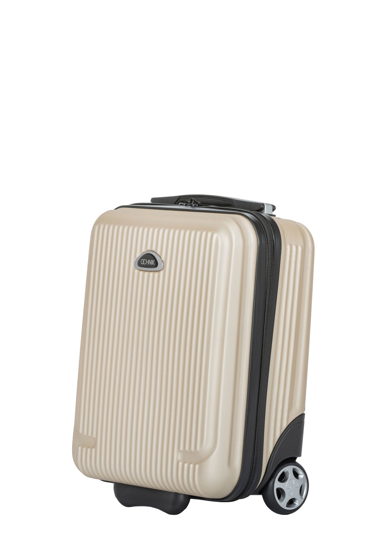 Príručný kufor na kolieskach WALAB-0053-0X-16(W26), diagonálny pohľad na produkt na bielom pozadí.