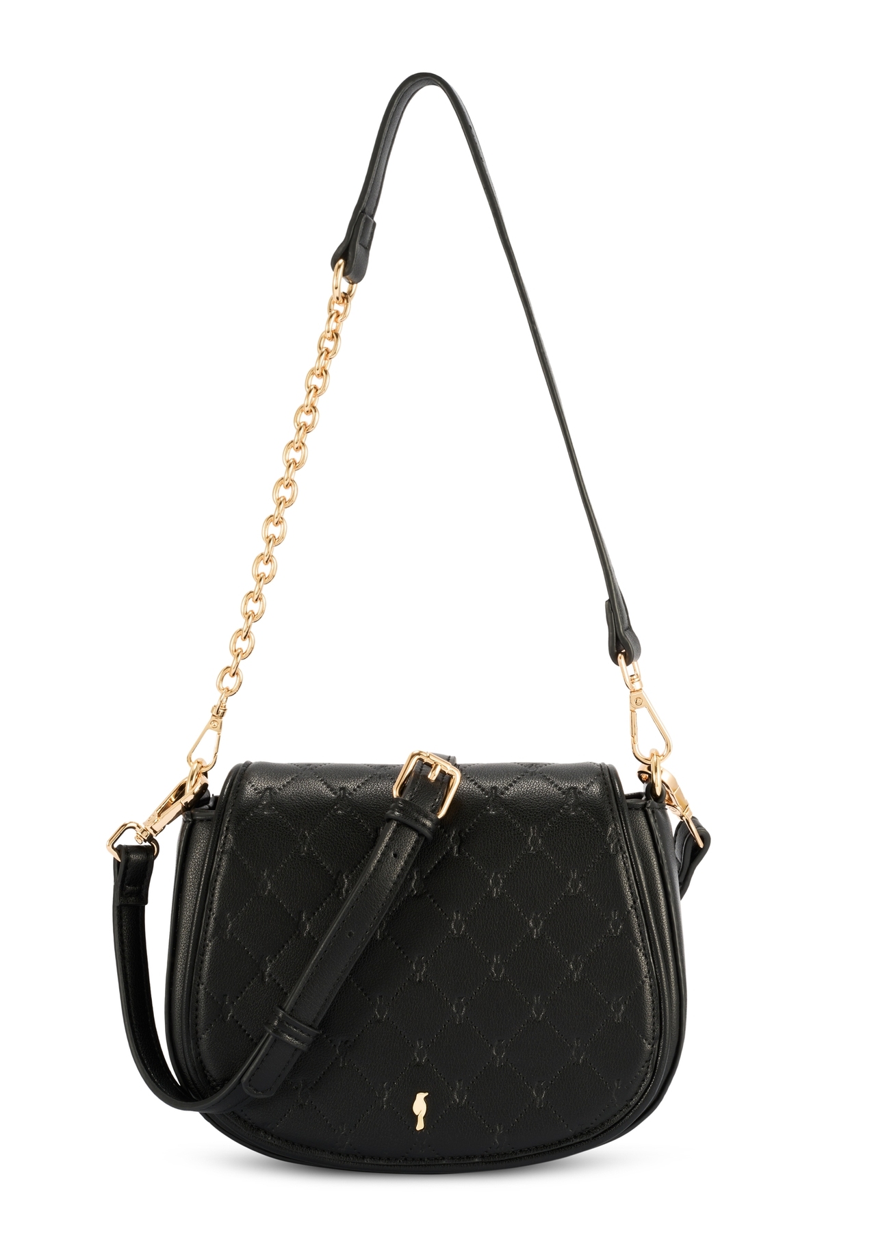 Dámska taška cez rameno v čiernej farbe TOREC-1179-9P(W26)