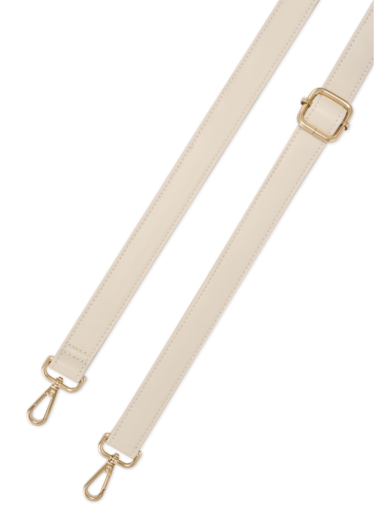 Prešívaná biela dámska ľadvinka TOREC-0878-0B(W26)