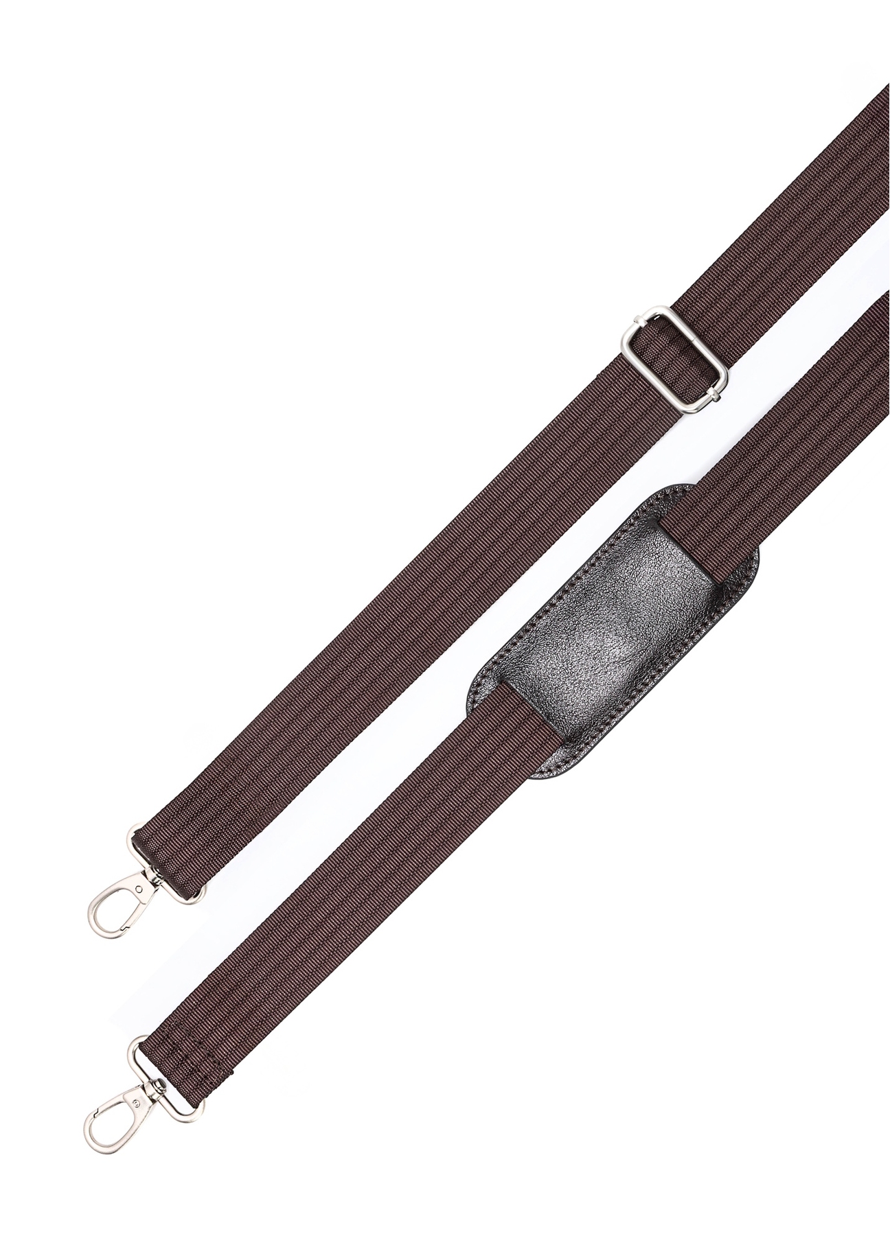 Pánska kožená aktovka TORMS-0478-89(Z25), pohľad na produkt s pruhmi na bielom podklade.