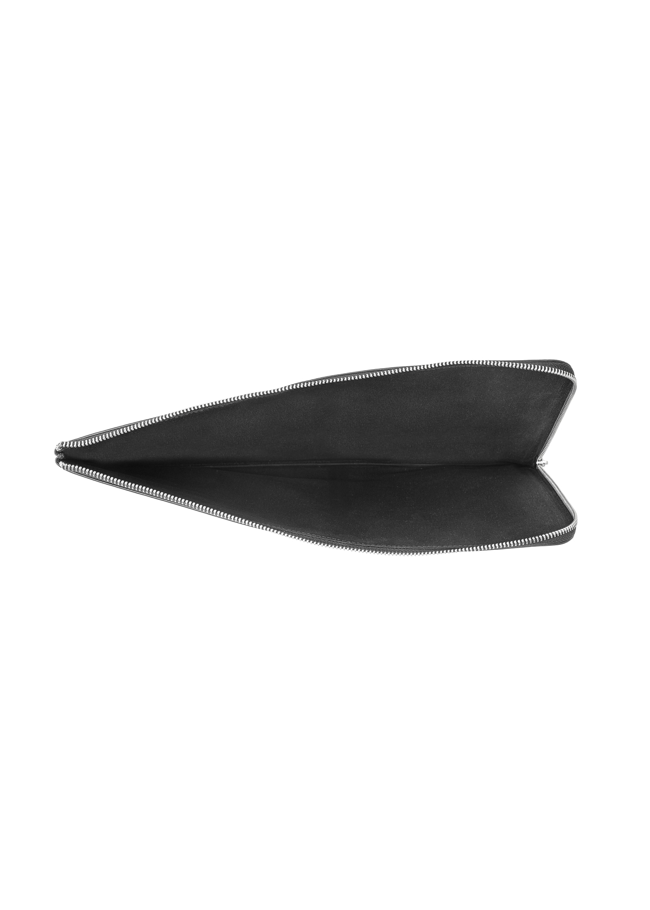 Čierna pánska aktovka TORMS-0474-99(Z25), pohľad na produkt zhora na bielom pozadí.