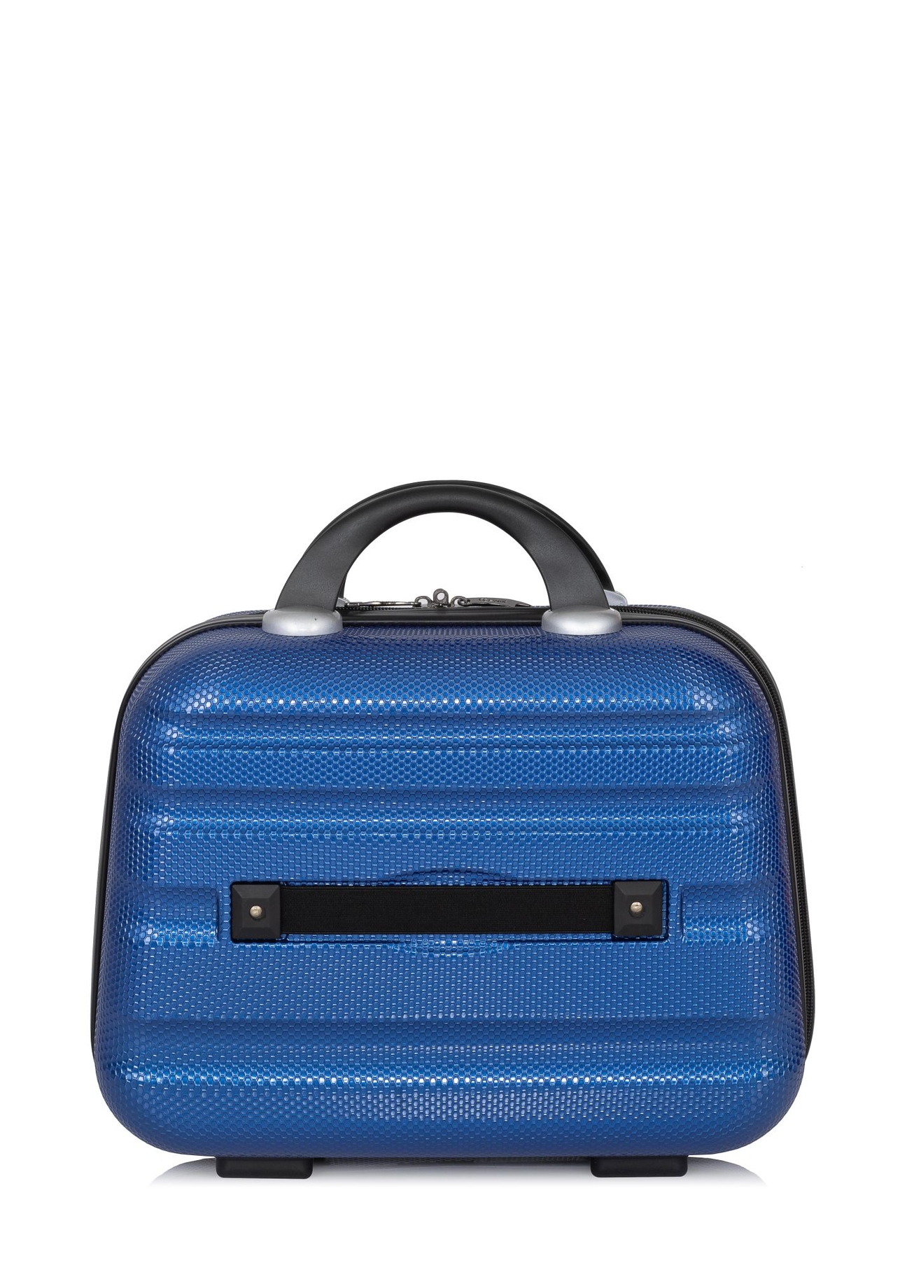 Kozmetická taška WALPC-0012-7C-14(W26), pohľad zozadu na výrobok na bielom pozadí.