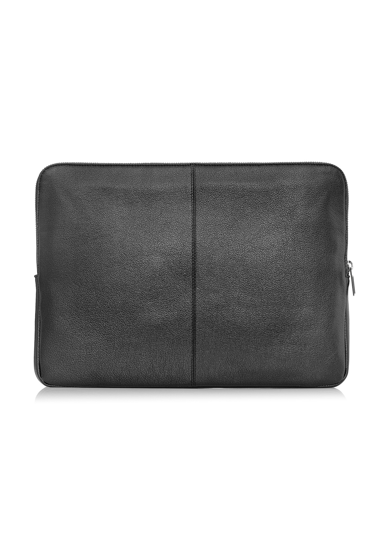 Čierna kožená aktovka na notebook TORMS-0455-99 (W25)