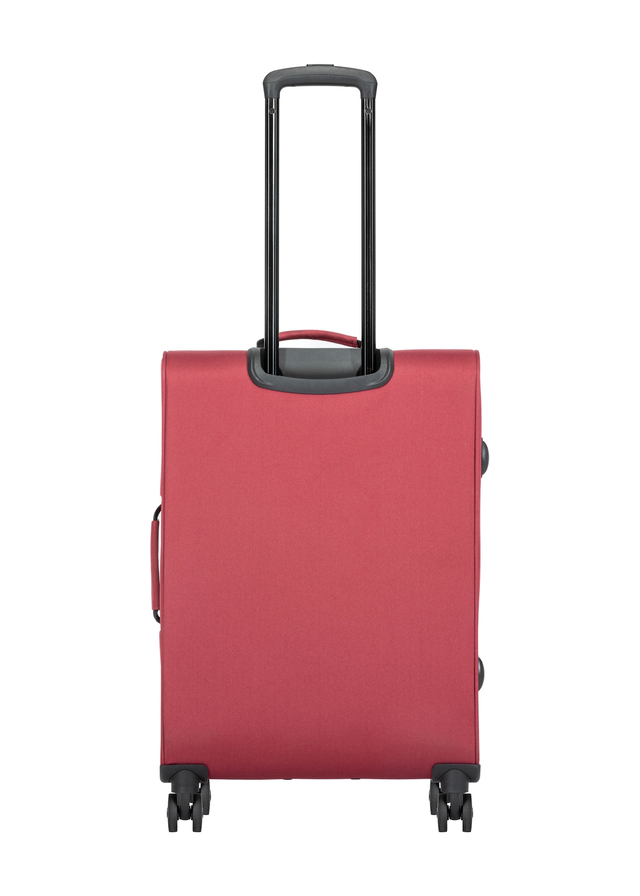 Sada kufrov na kolieskach WALNY-0045-4B(W26) s rozmermi 19"/24"/28", pohľad zozadu na výrobok na bielom pozadí.