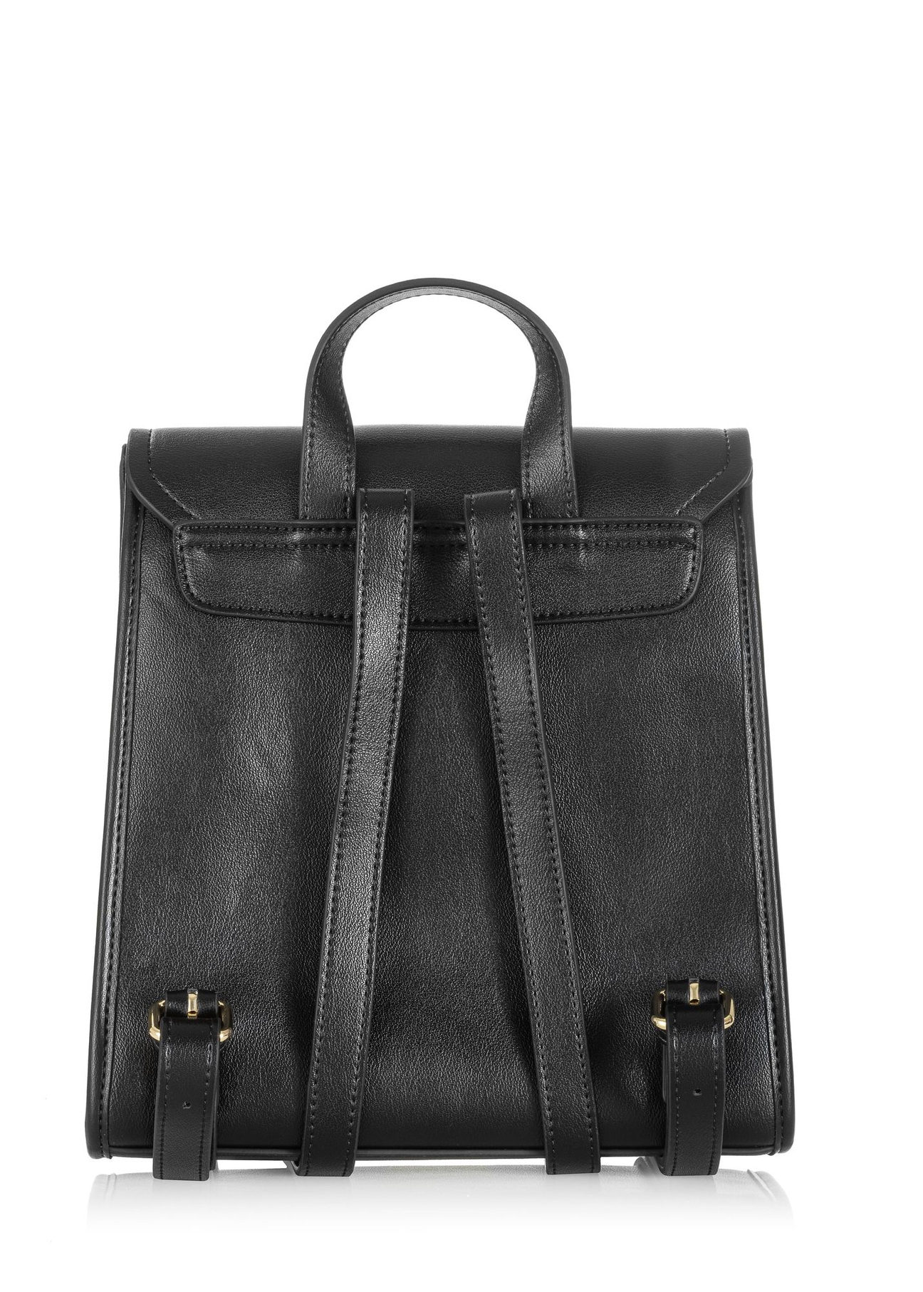 Čierny stredný elegantný dámsky batoh TOREC-0985-99(Z24)
