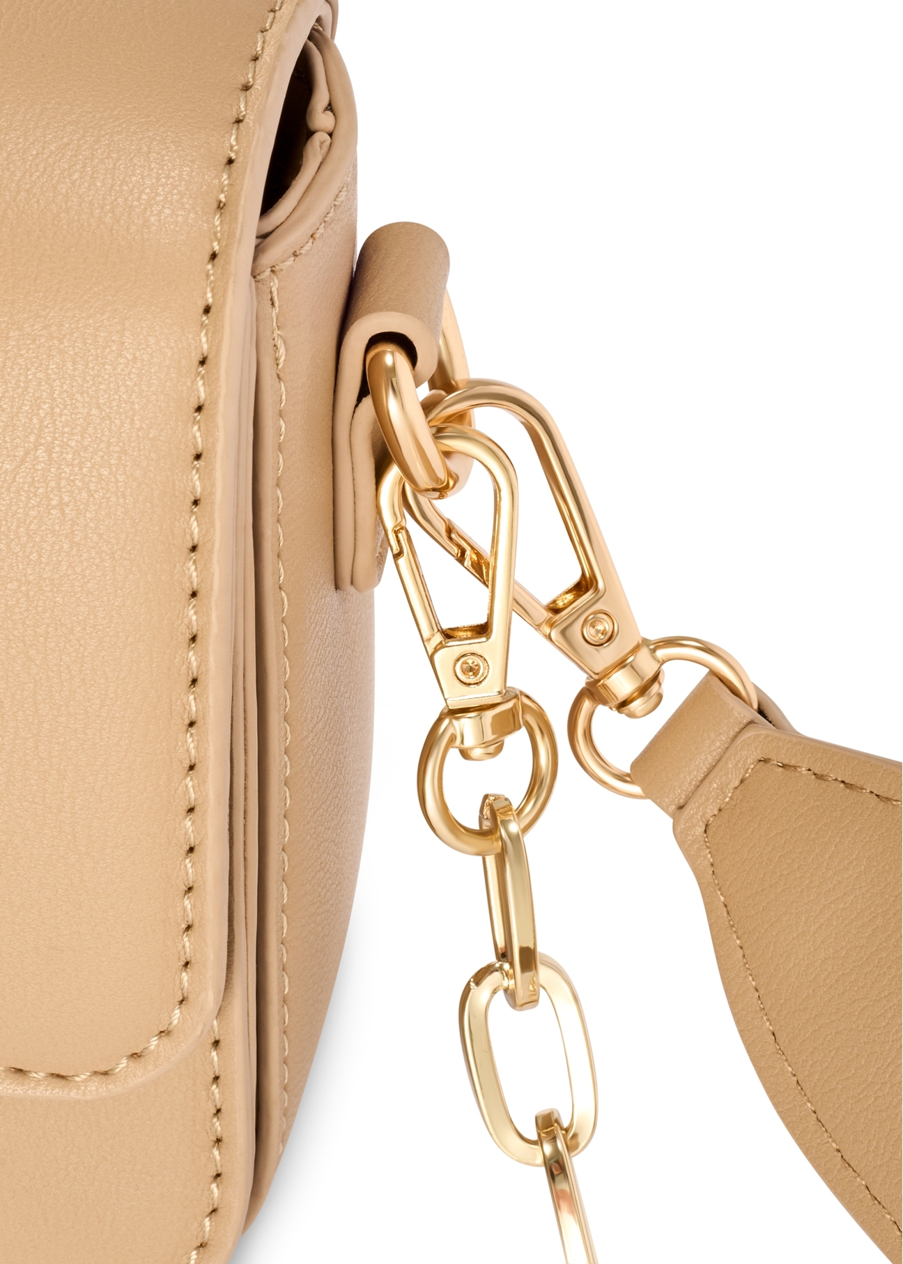 Malá béžová kabelka TOREC-1171-1B(W26)