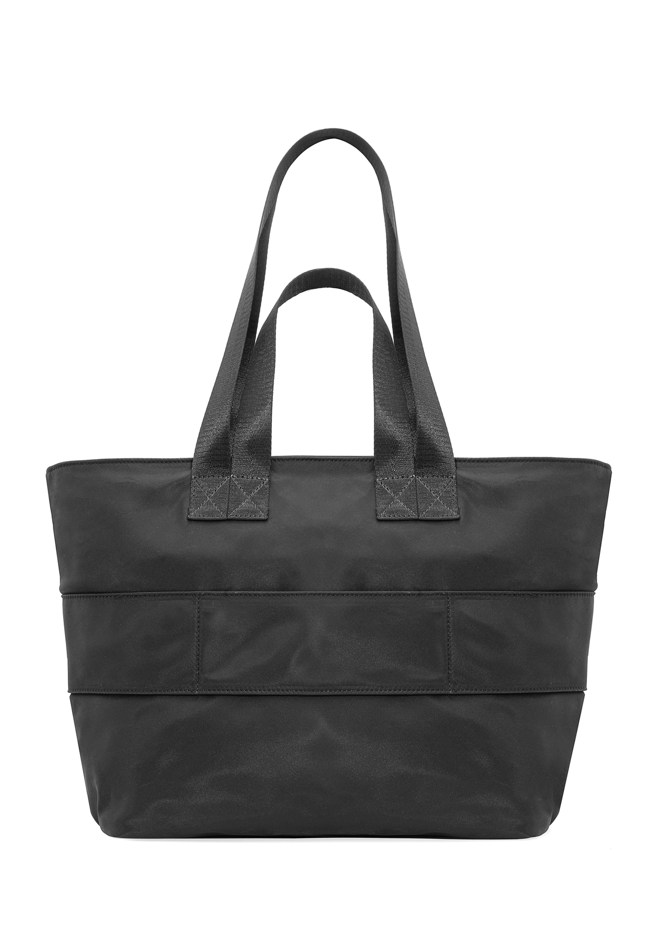 Čierna veľká shopper kabelka TOREN-0325-99(Z25)