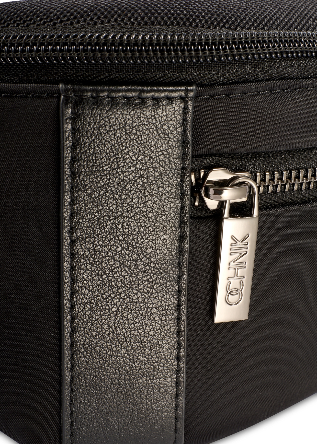 Čierna nylonová pánska ľadvinka TORMN-0407-99(W26)