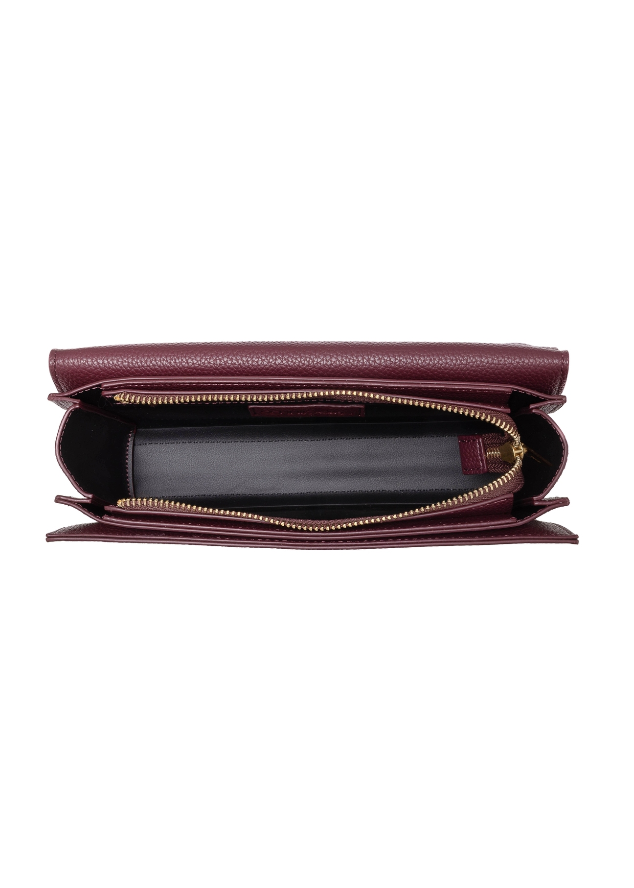 Bordová dámska crossbody kabelka TOREC-0984A-49(Z25)