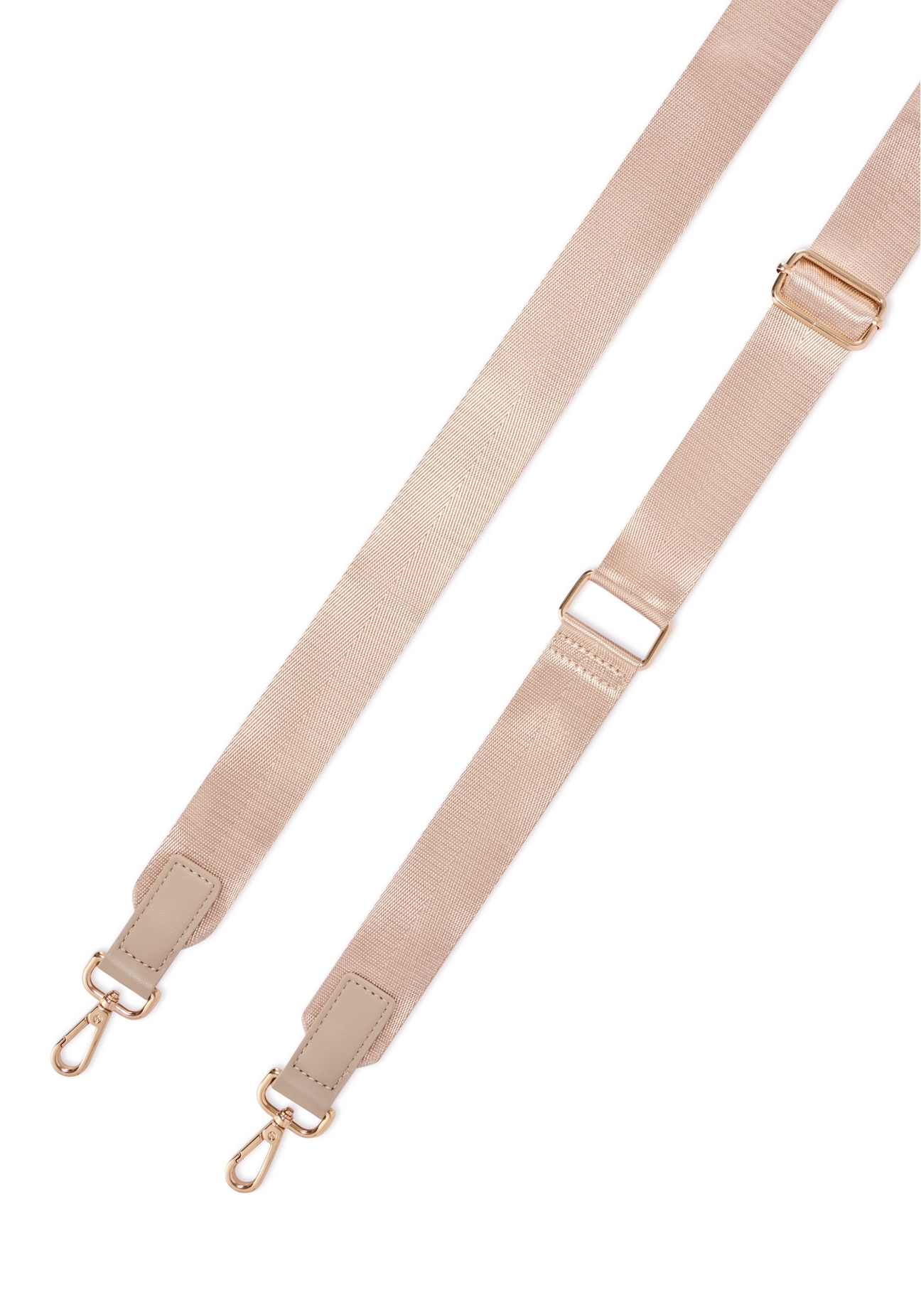 Béžová veľká dámska kabelka TOREN-0345-1A(W26) - pohľad na produkt zhora, na bielom pozadí.