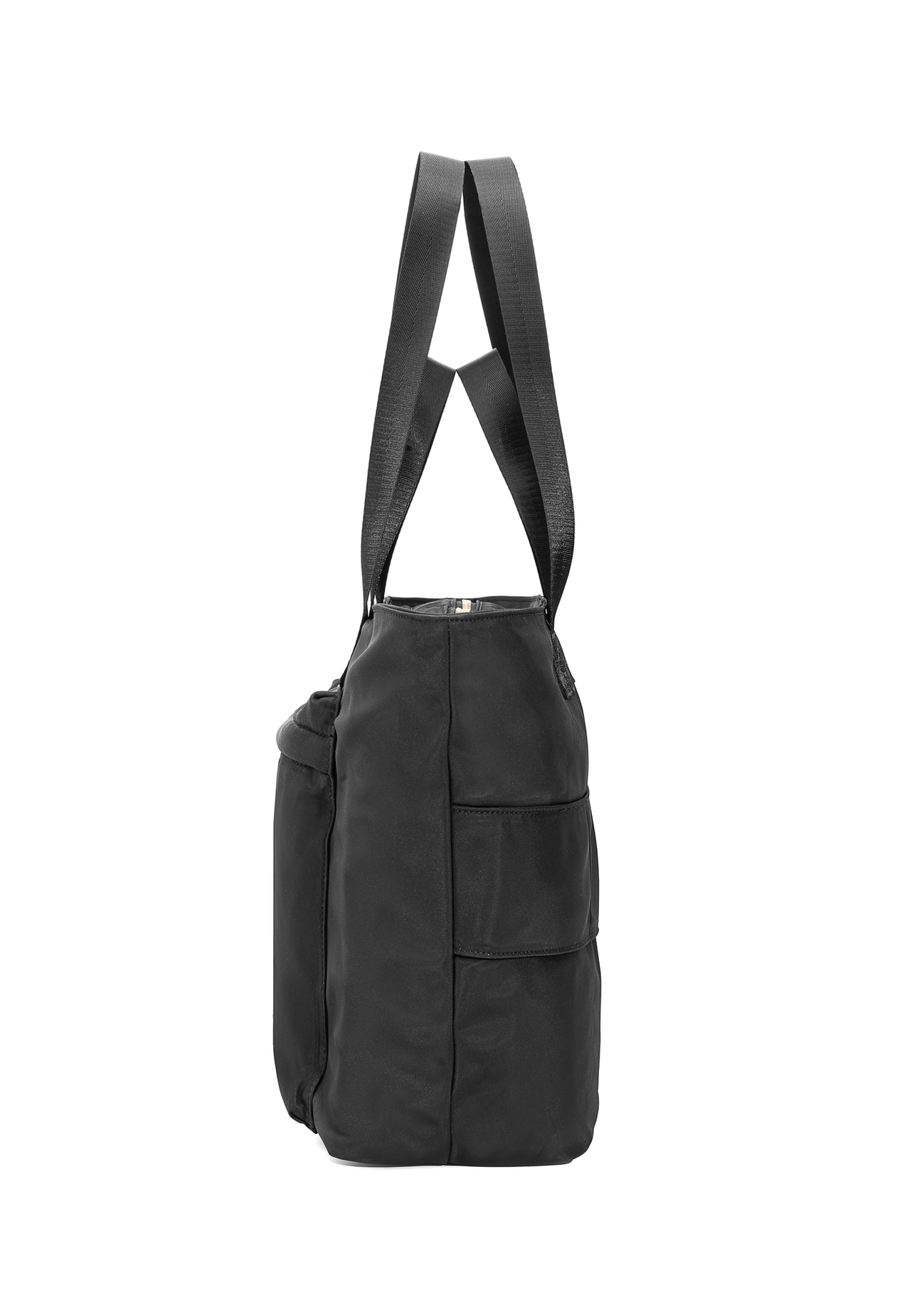 Čierna veľká shopper kabelka TOREN-0325-99(Z25)