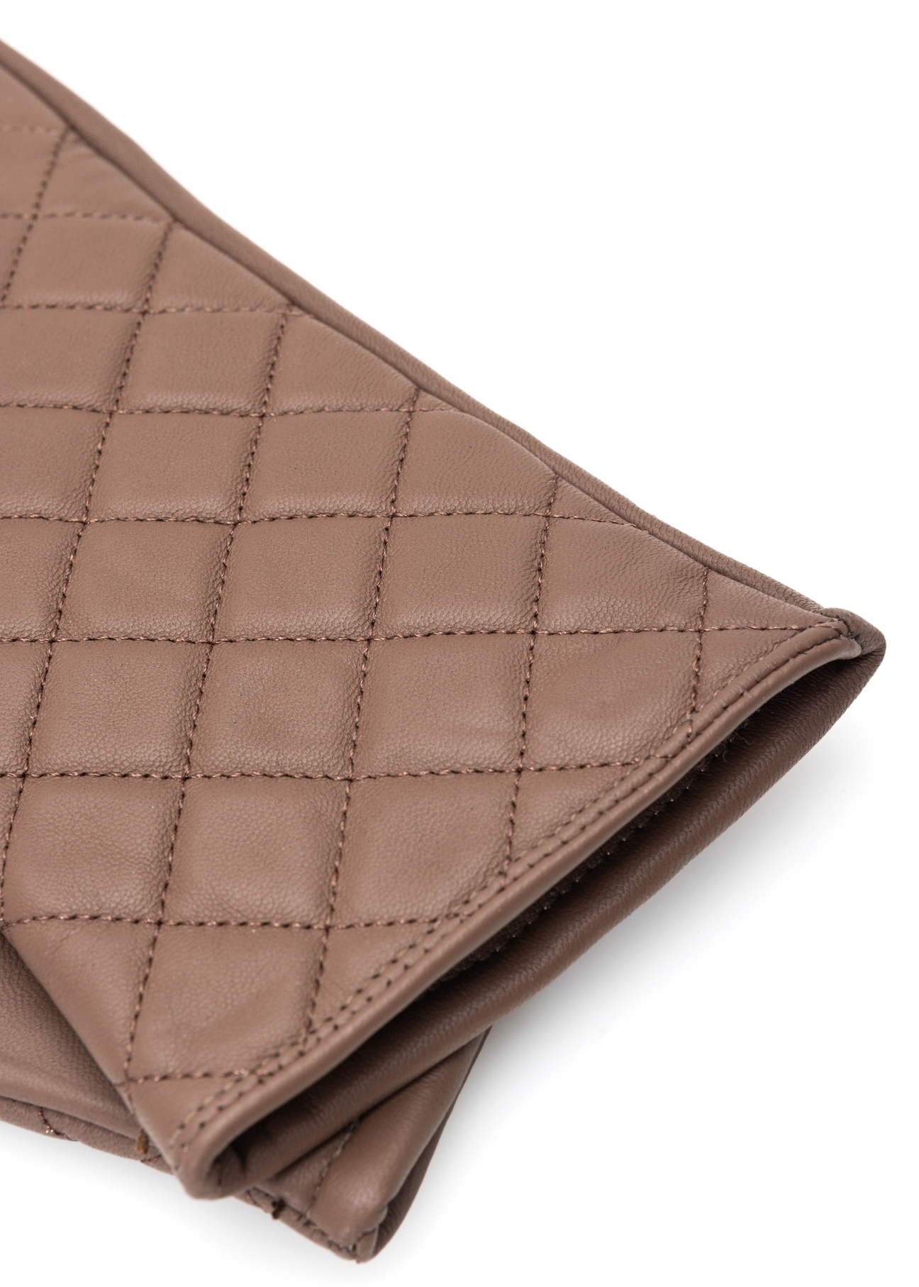 Dámske rukavice z ťavej kože REKDS-0079A-24(Z25), detail produktu, pohľad na bielom pozadí.