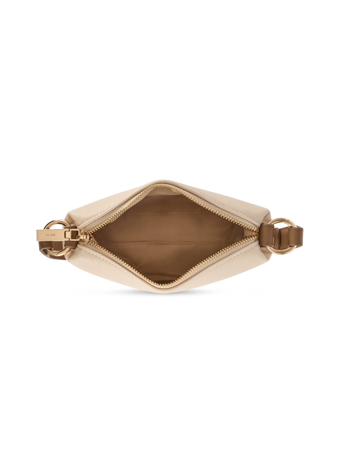 Malá krémová dámska kabelka TOREC-0882-0C(W26)