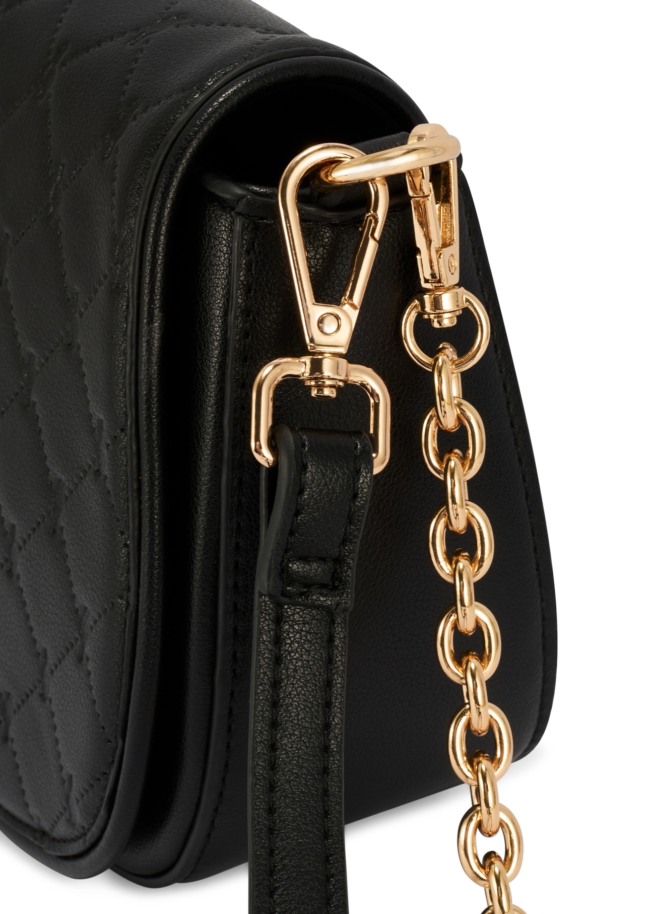 Dámska taška cez rameno v čiernej farbe TOREC-1179-9P(W26)