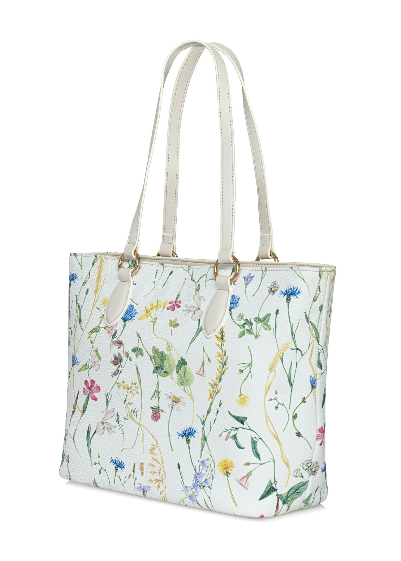 Dámska kvetinová shopper taška TOREC-0997-15(W25)-02