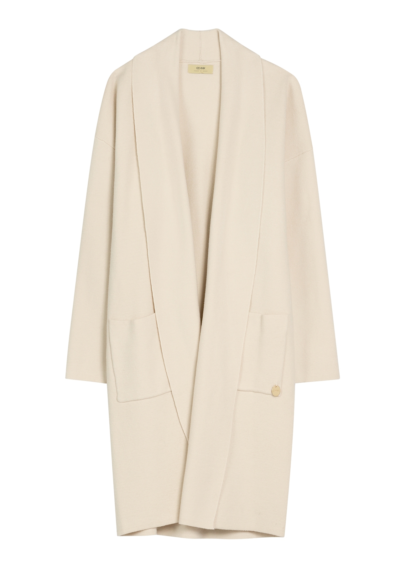 Dámsky béžový sveter KARDT-0041-1A(W26)