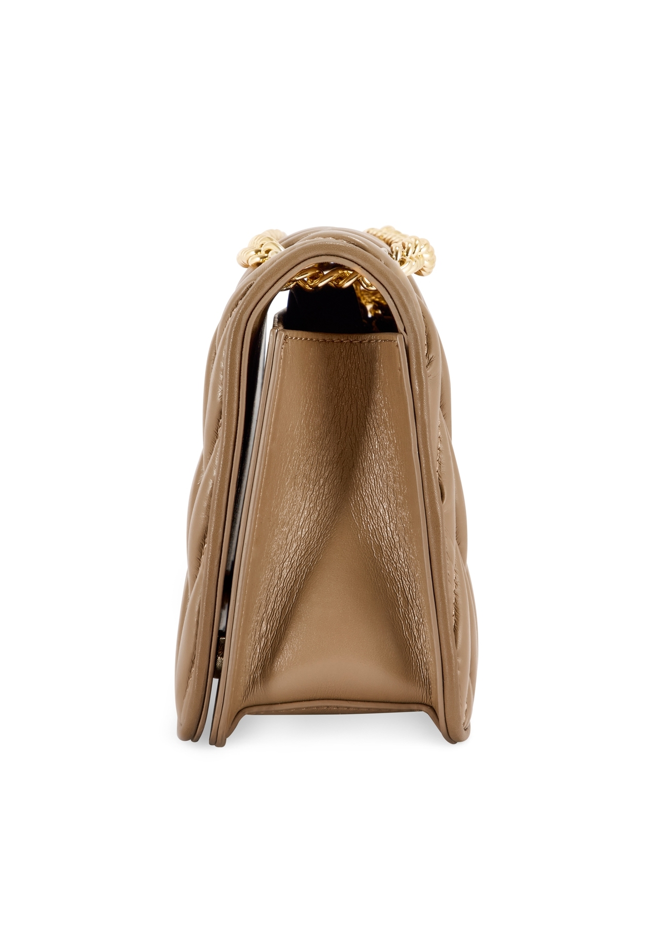 Béžová dámska kabelka s retiazkou TOREC-1102-24(Z25)