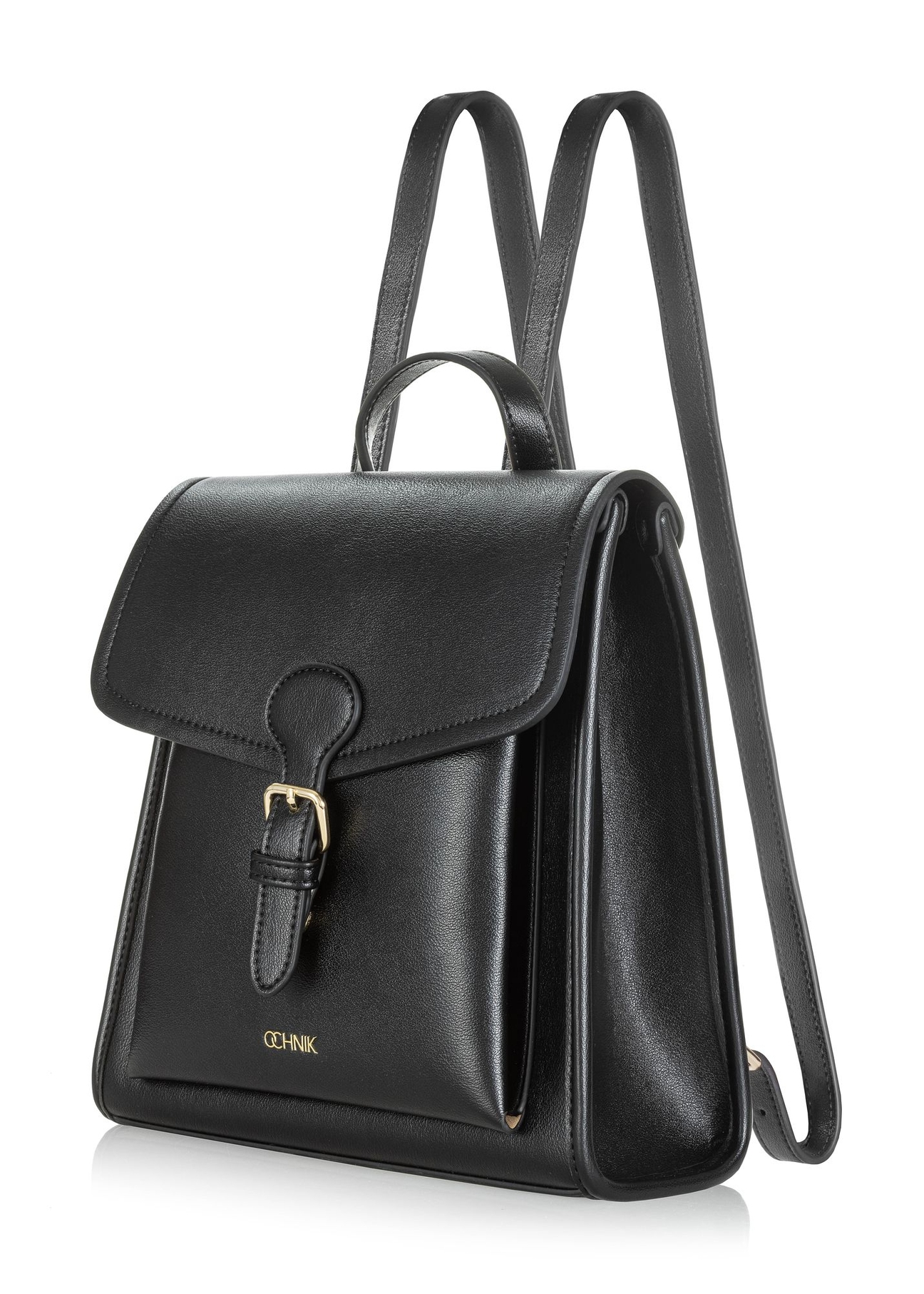 Čierny stredný elegantný dámsky batoh TOREC-0985-99(Z24)