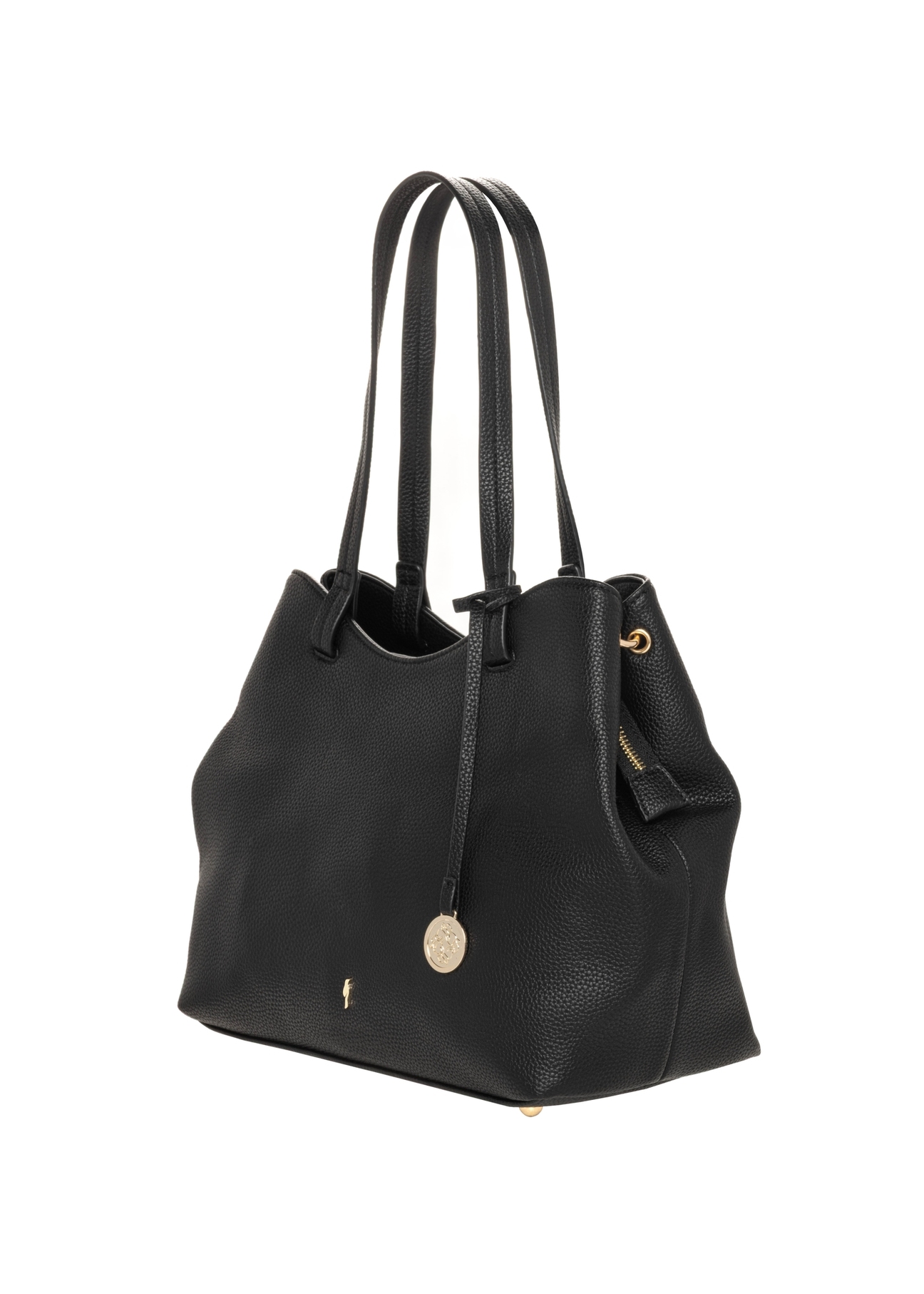Čierna dámska shopperka TOREC-1318-9I(Z26)
