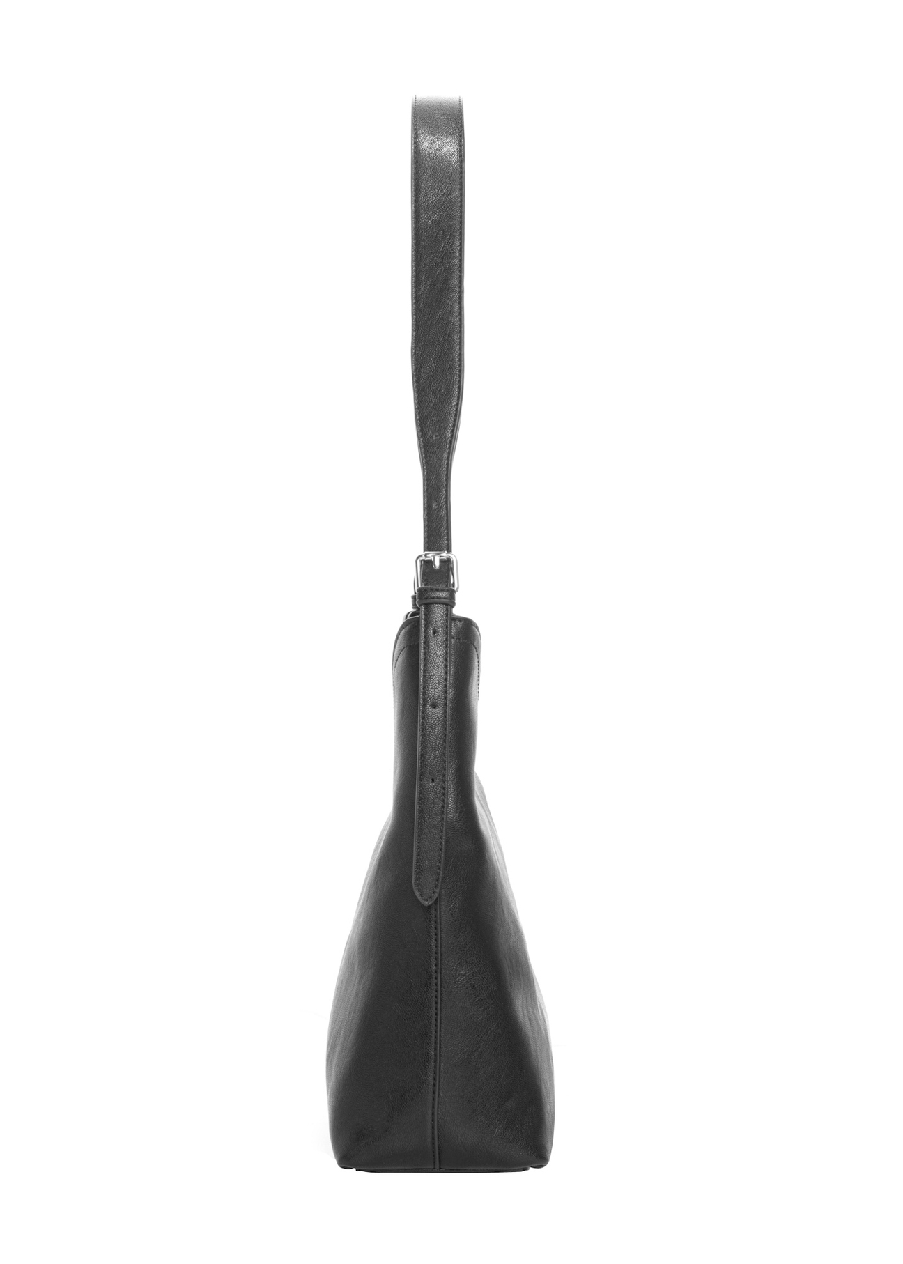 Čierna dámska kabelka s ozdobným prvkom TOREC-1325-99(Z26)