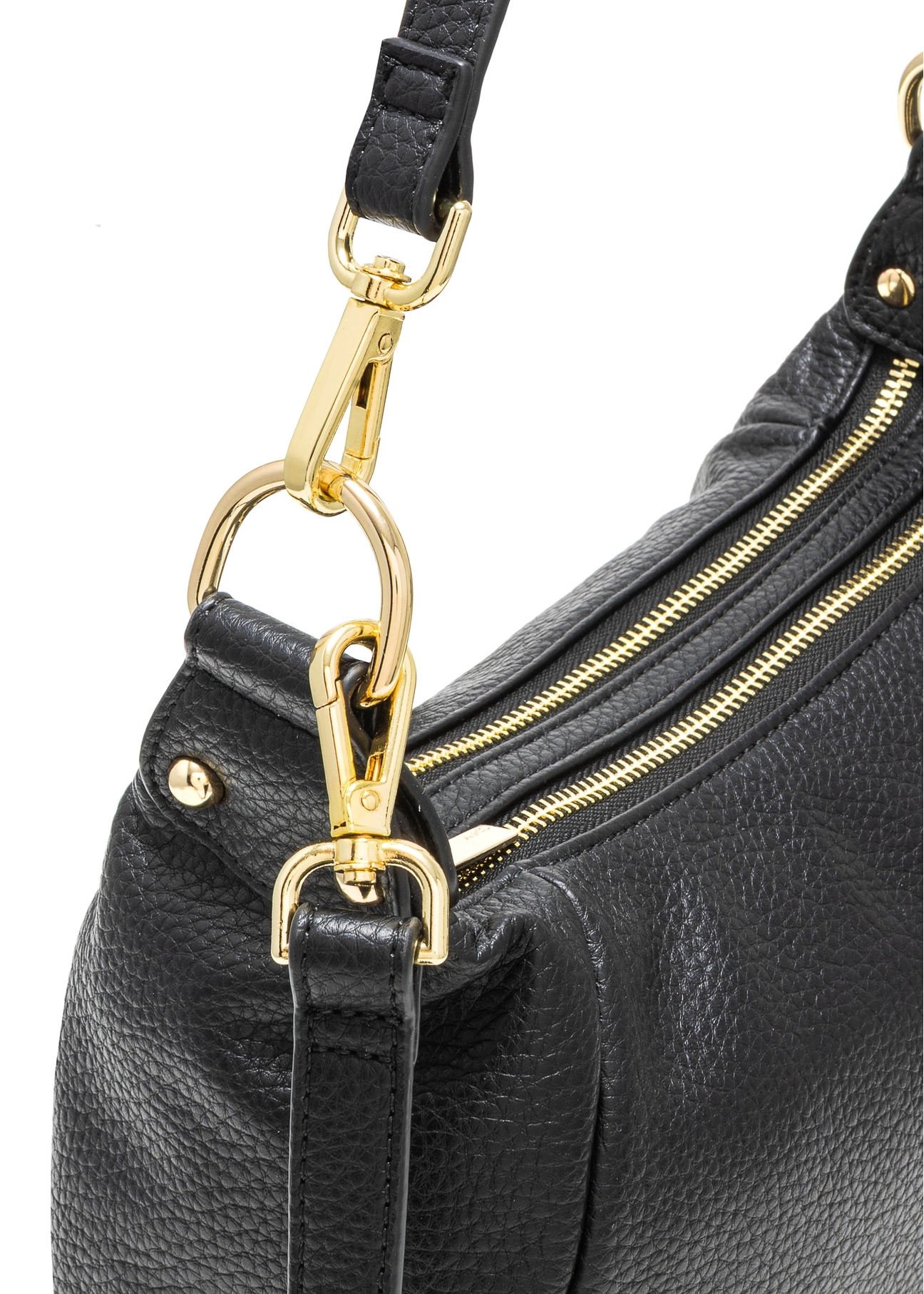 Čierna shopper kabelka na rameno TOREC-0885B-99(Z25)