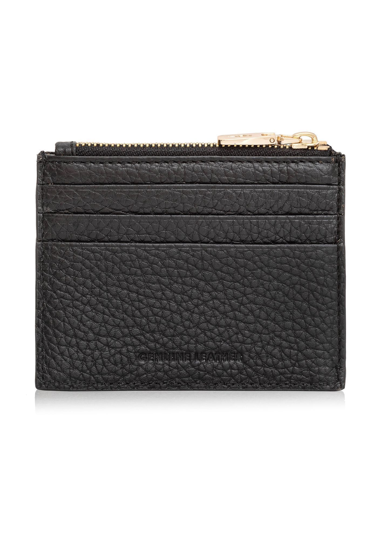 Malá dámska kožená peňaženka PORES-0806R-99(Z25) zadný pohľad na bielom pozadí.