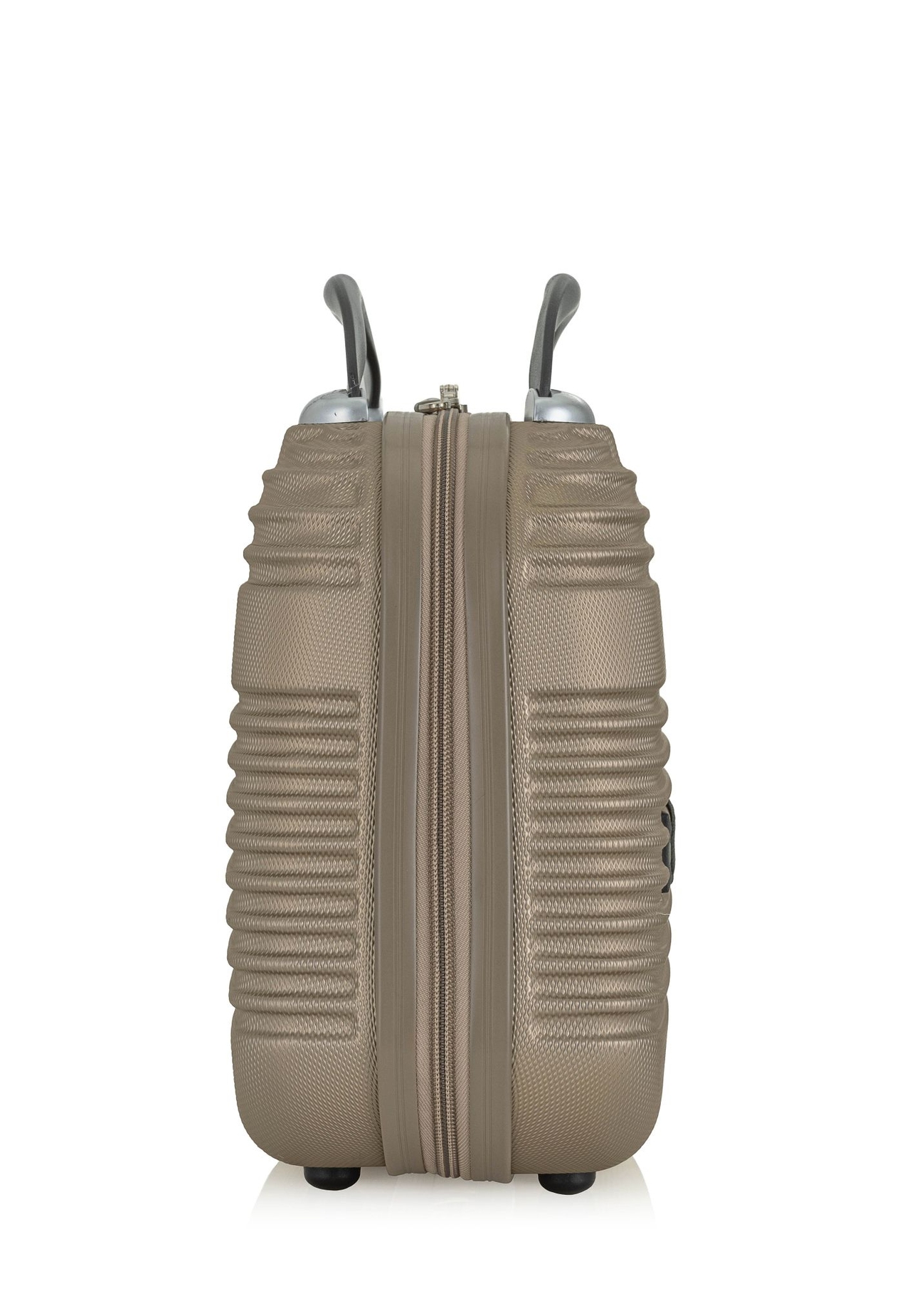 Kozmetická taška WALAB-0040-2X-14(W26) - bočný pohľad na produkt, na bielom pozadí.