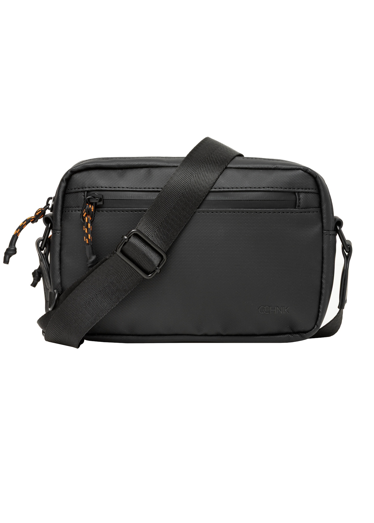 Pánska mestská crossbody kabelka TORMN-0434-99(Z26), pohľad na produkt spredu na svetlom pozadí.