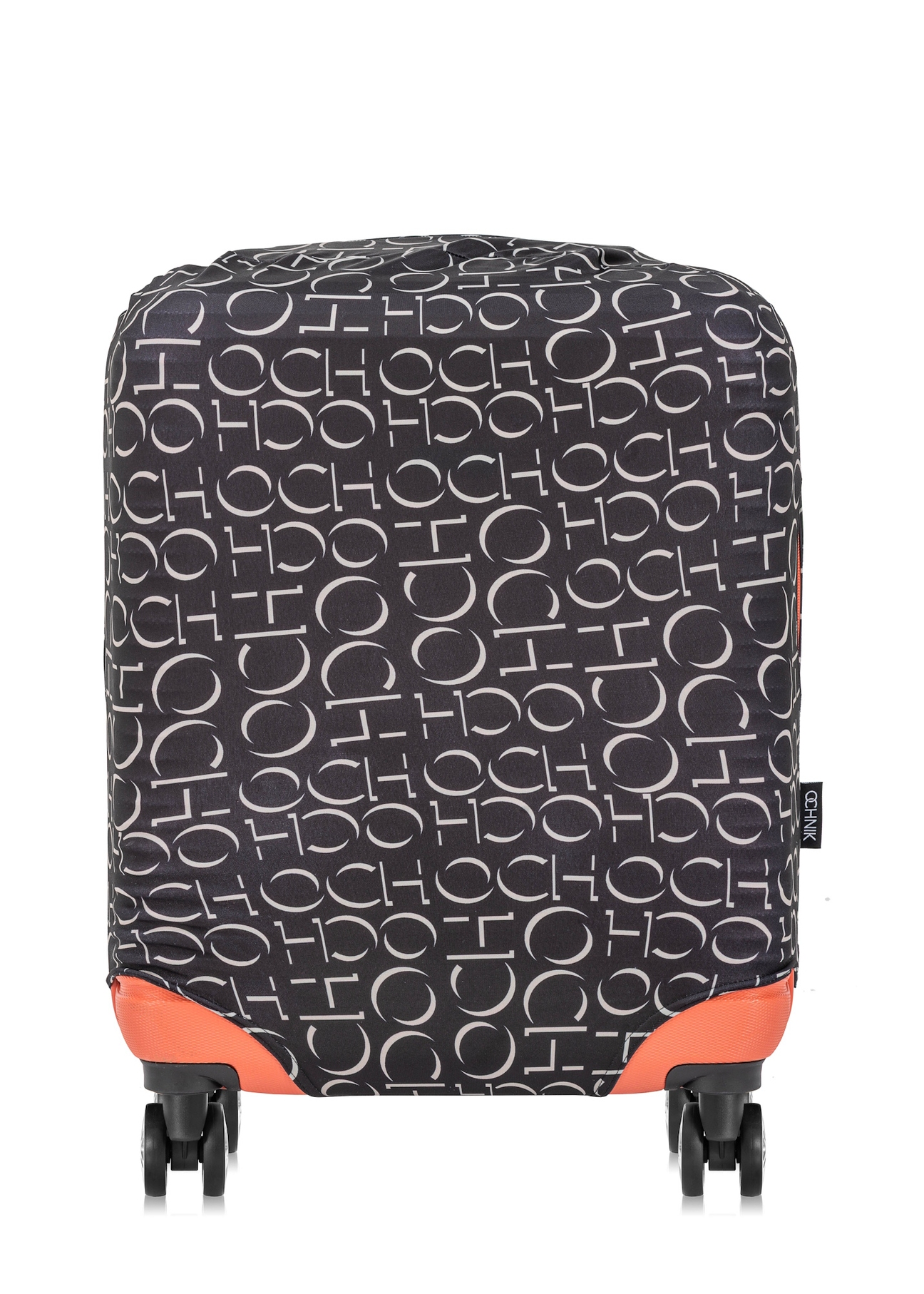 Obal na malý kufor s monogramom AW-013-0001-98-S(W25), pohľad na produkt na kufri na bielom pozadí.