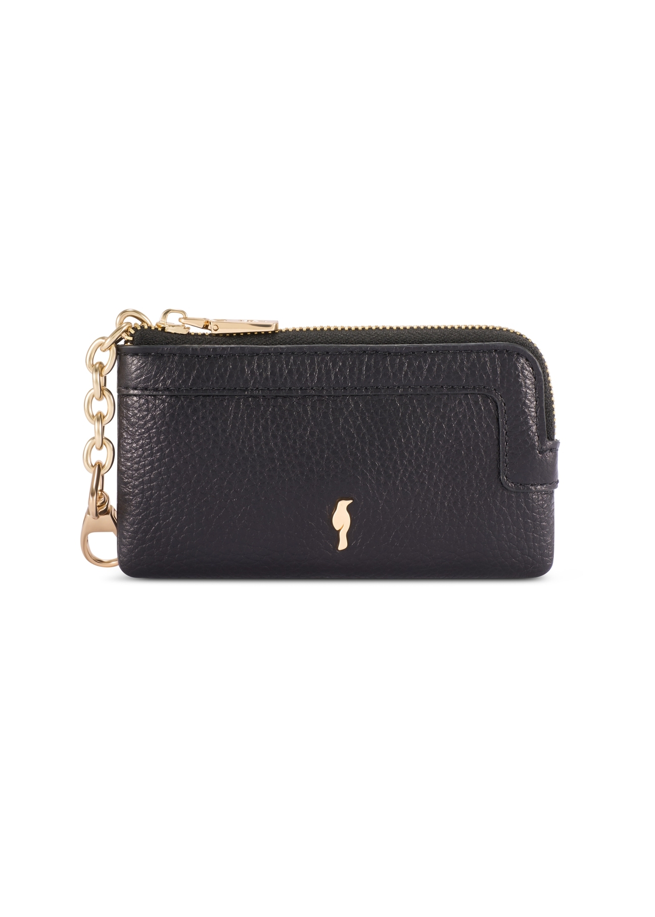 Malá dámska kožená peňaženka PORES-0979R-9I(W26), pohľad na produkt spredu na bielom pozadí.