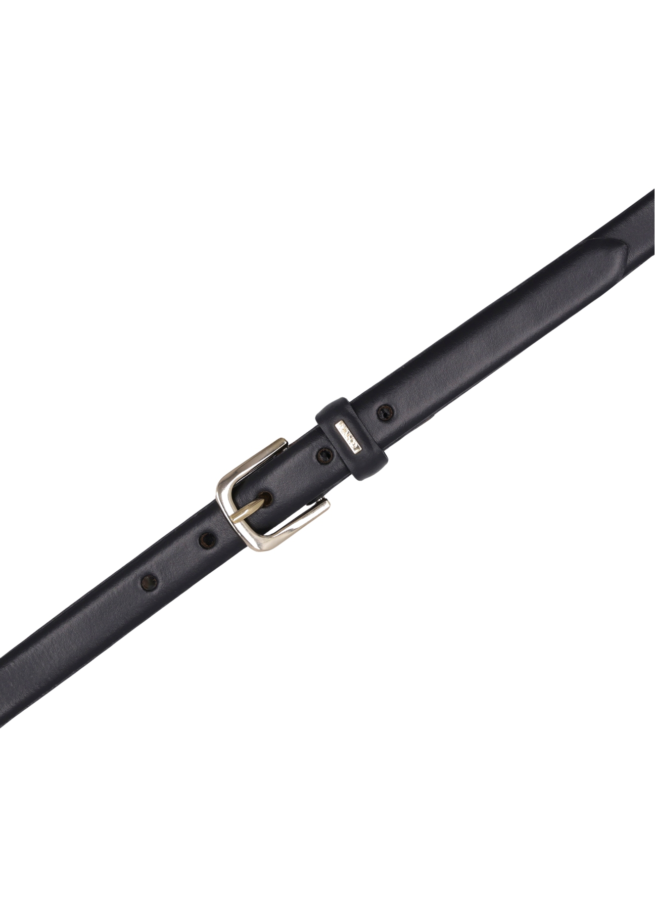 Čierny kožený dámsky opasok PASDS-0300-99(Z26)