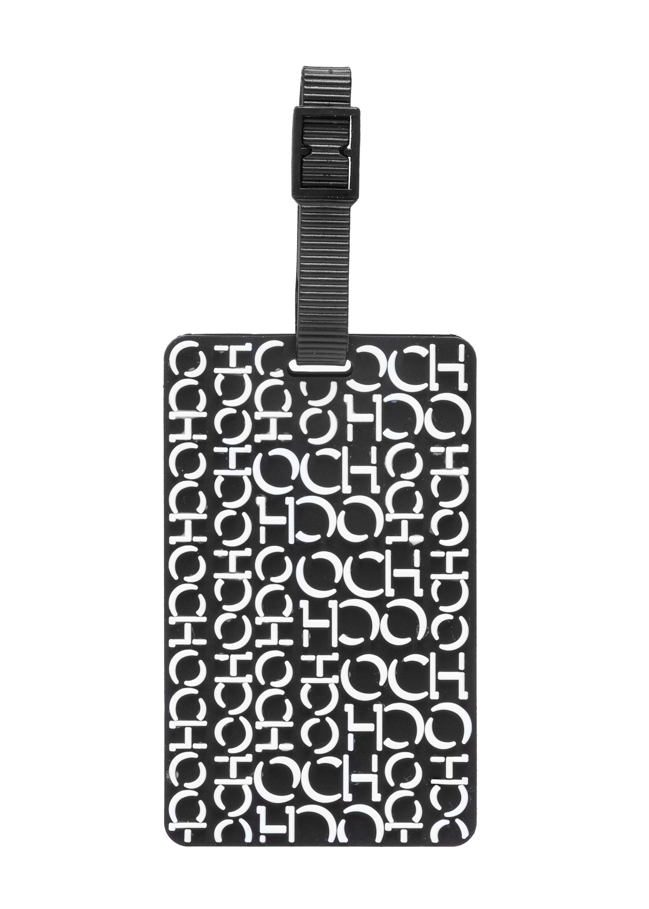 Menovka na batožinu AW-012-0006-98(W25), pohľad na produkt spredu na bielom pozadí.