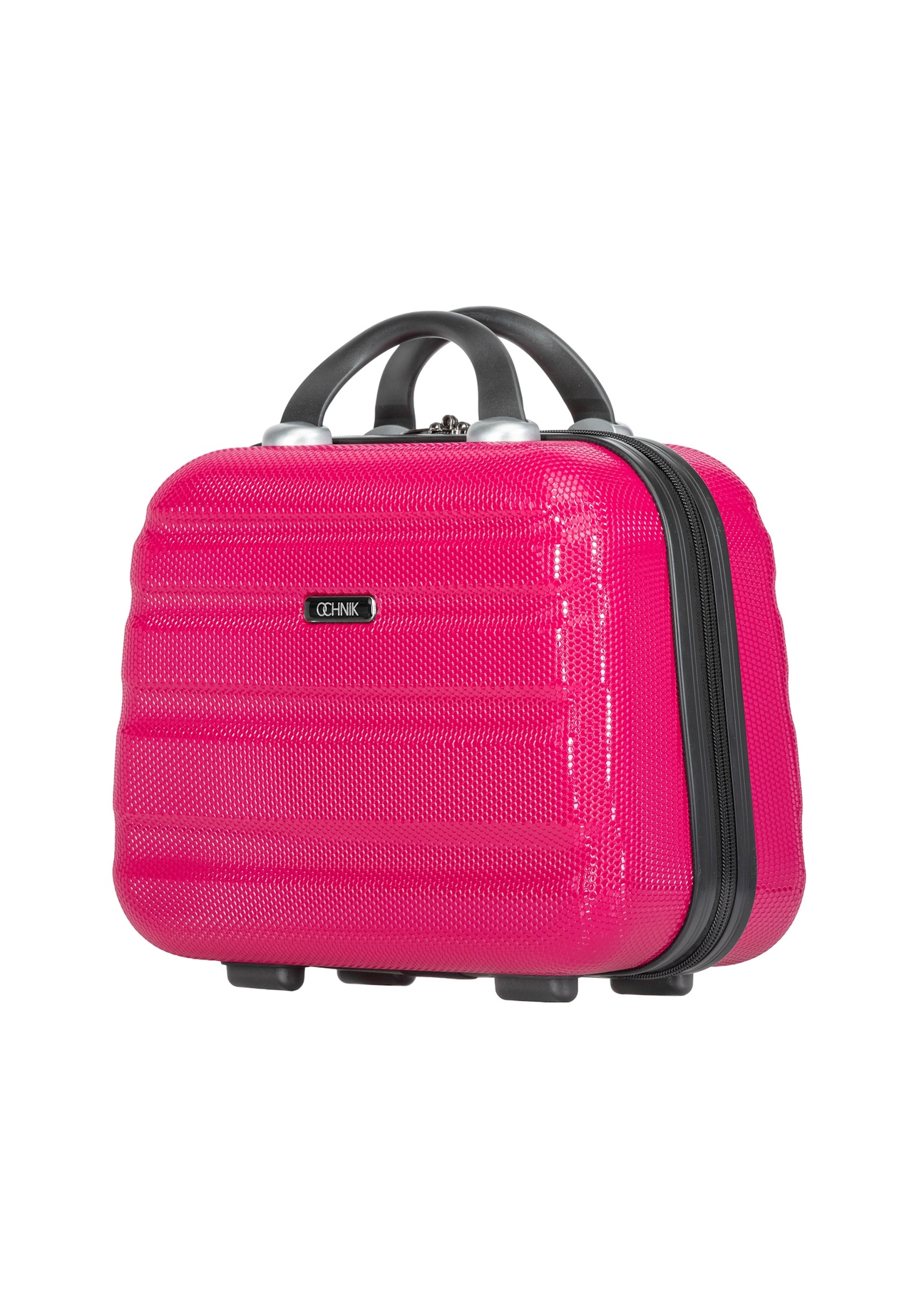 Kozmetická taška WALPC-0012-5E-14(W26), diagonálny pohľad na produkt na bielom pozadí.