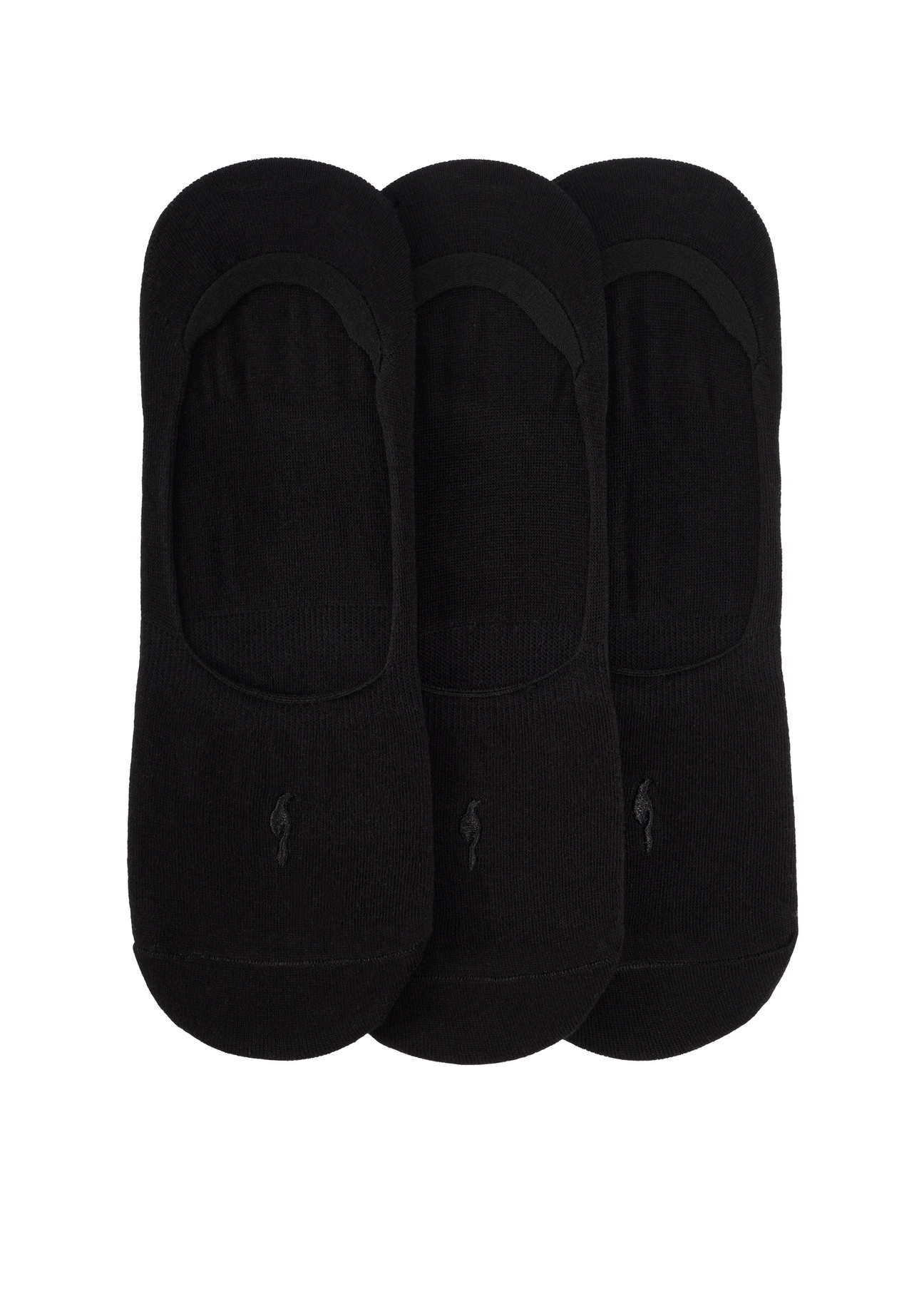 Sada čiernych pánskych ponožiek ZESMT-0049-99(W26) - pohľad na produkt zhora, na bielom podklade.