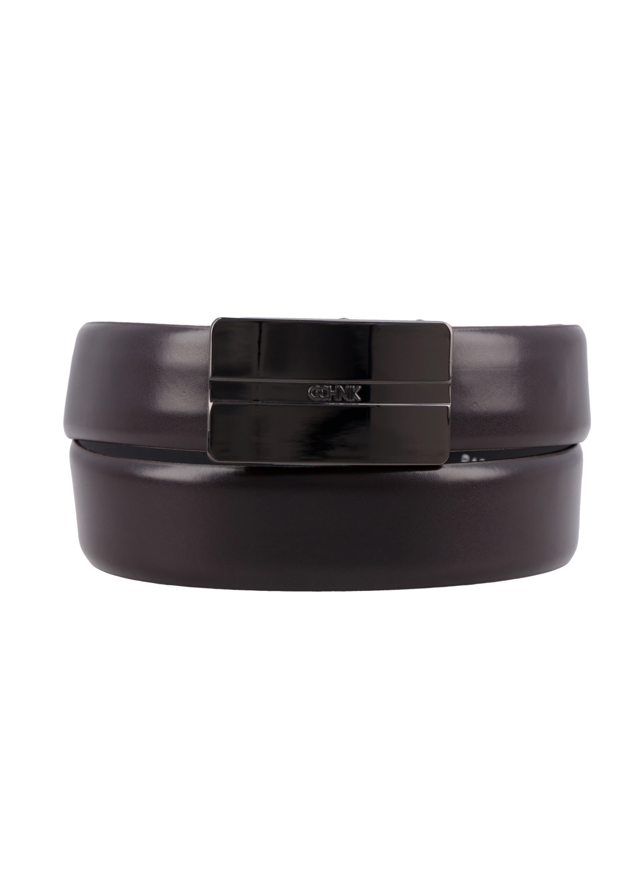 Brązowy skórzany pasek męski PASMS-0291-1I(Z26)