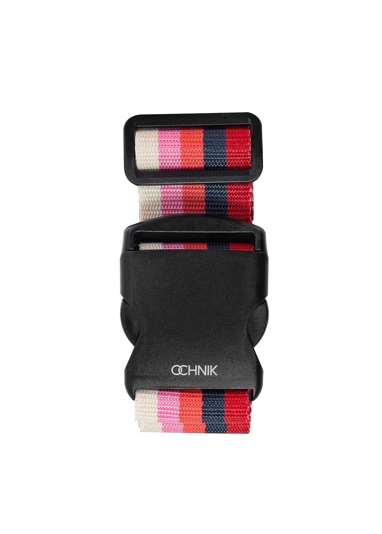 Batožinový pás AW-011-0001-18(W25), pohľad spredu na výrobok bez obalu na bielom pozadí.