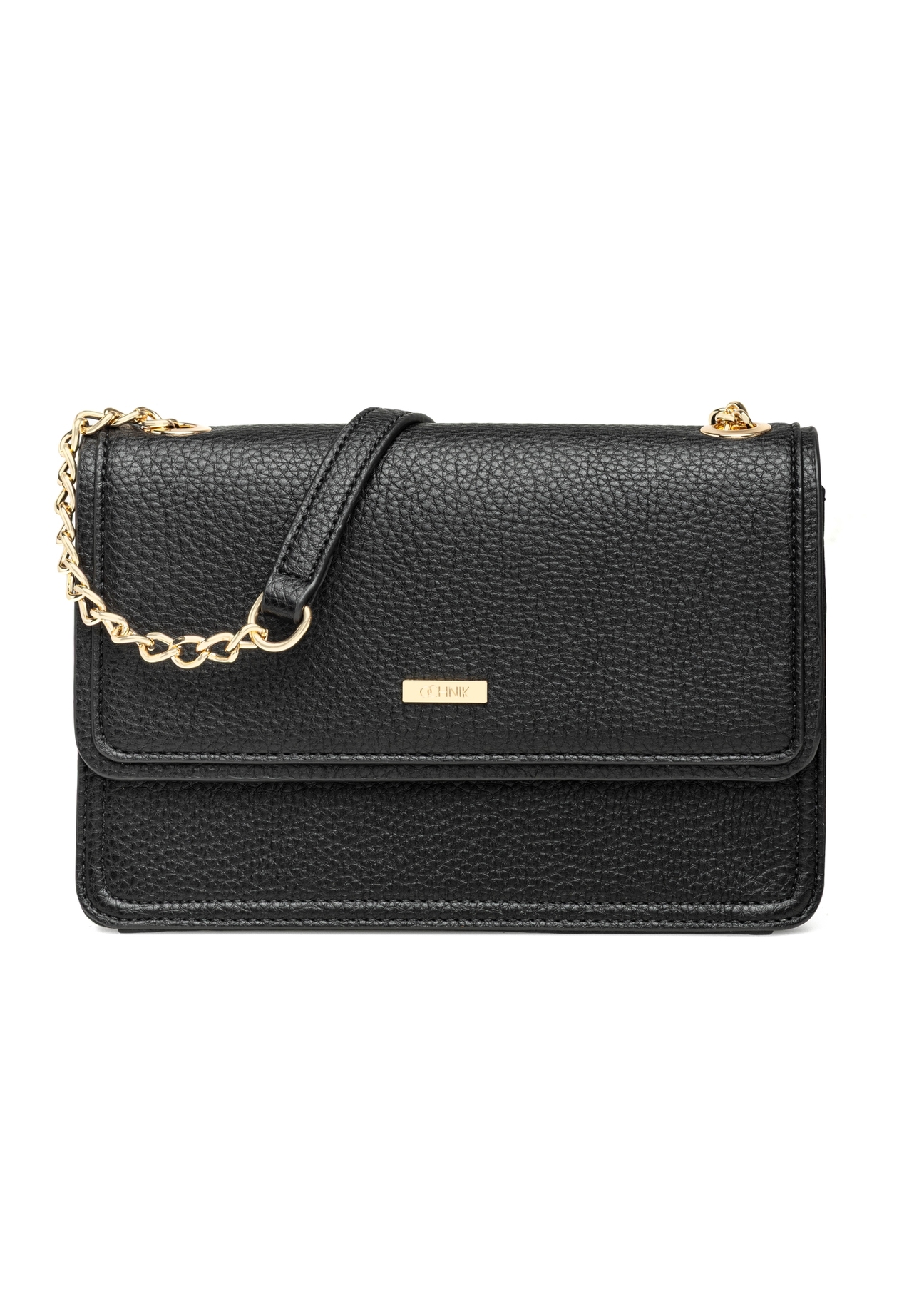 Malá, elegantná dámska kabelka TOREC-1015-99(W26), pohľad na produkt spredu na bielom pozadí.