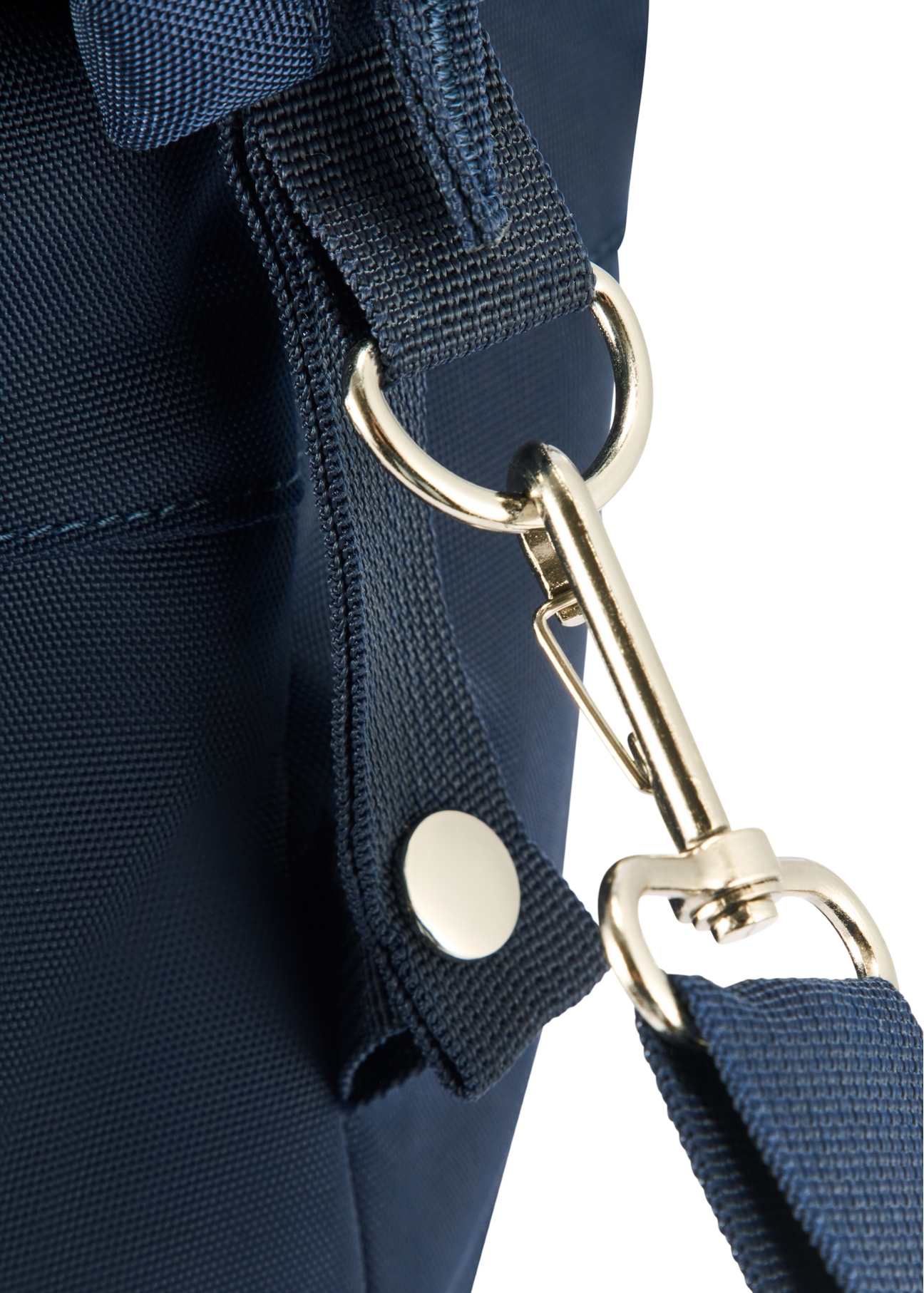 Námornícka modrá cestovná taška TORMN-0382-69(Z25), detail produktu, pohľad na bielom pozadí.